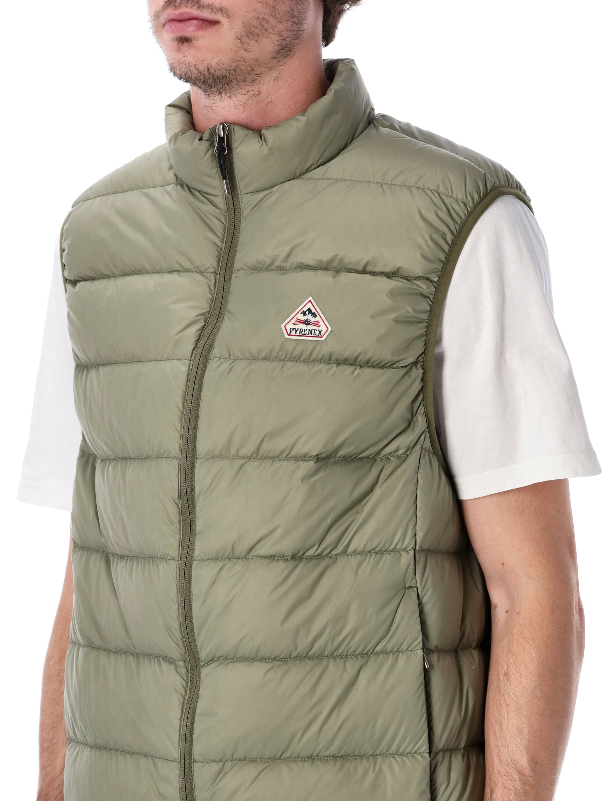 PYRENEX Men's Sleeveless Down Vest - Regular Fit