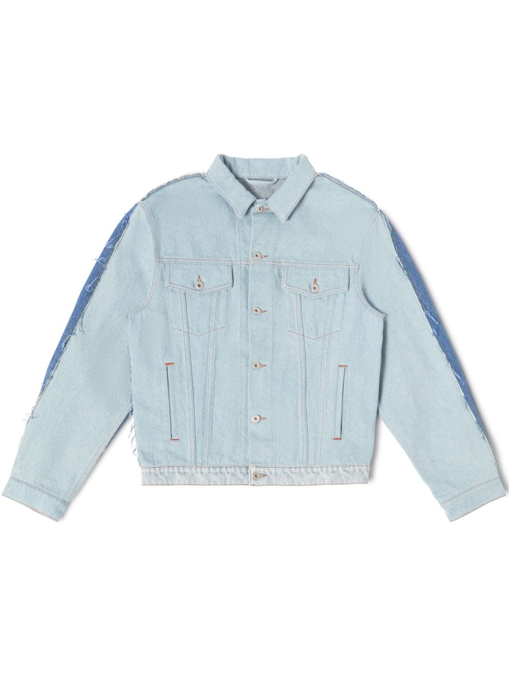 HERON PRESTON Light Denim Jacket for Men - FW23 Edition