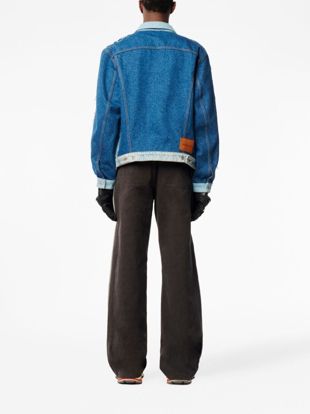 HERON PRESTON Light Denim Jacket for Men - FW23 Edition