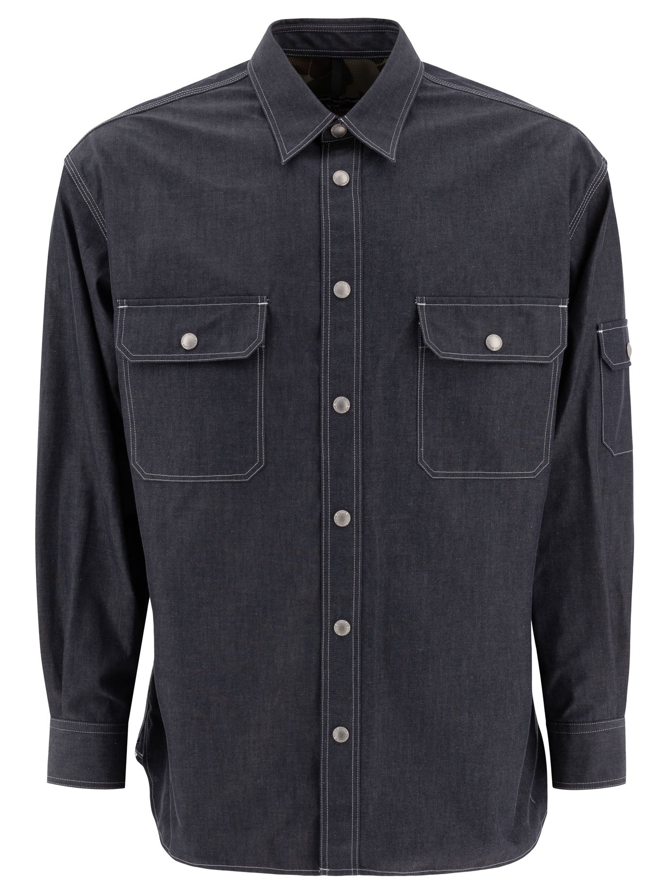 COMME DES GARÇONS HOMME PLUS Denim Overshirt - Relaxed Fit for Men