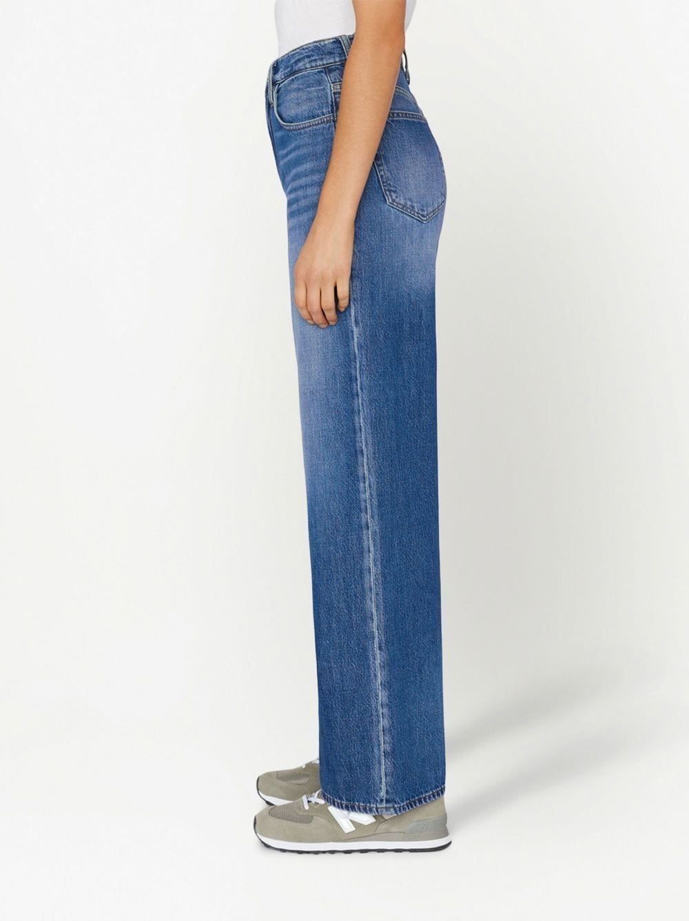 FRAME High N Tight Wide Leg Pants for Women