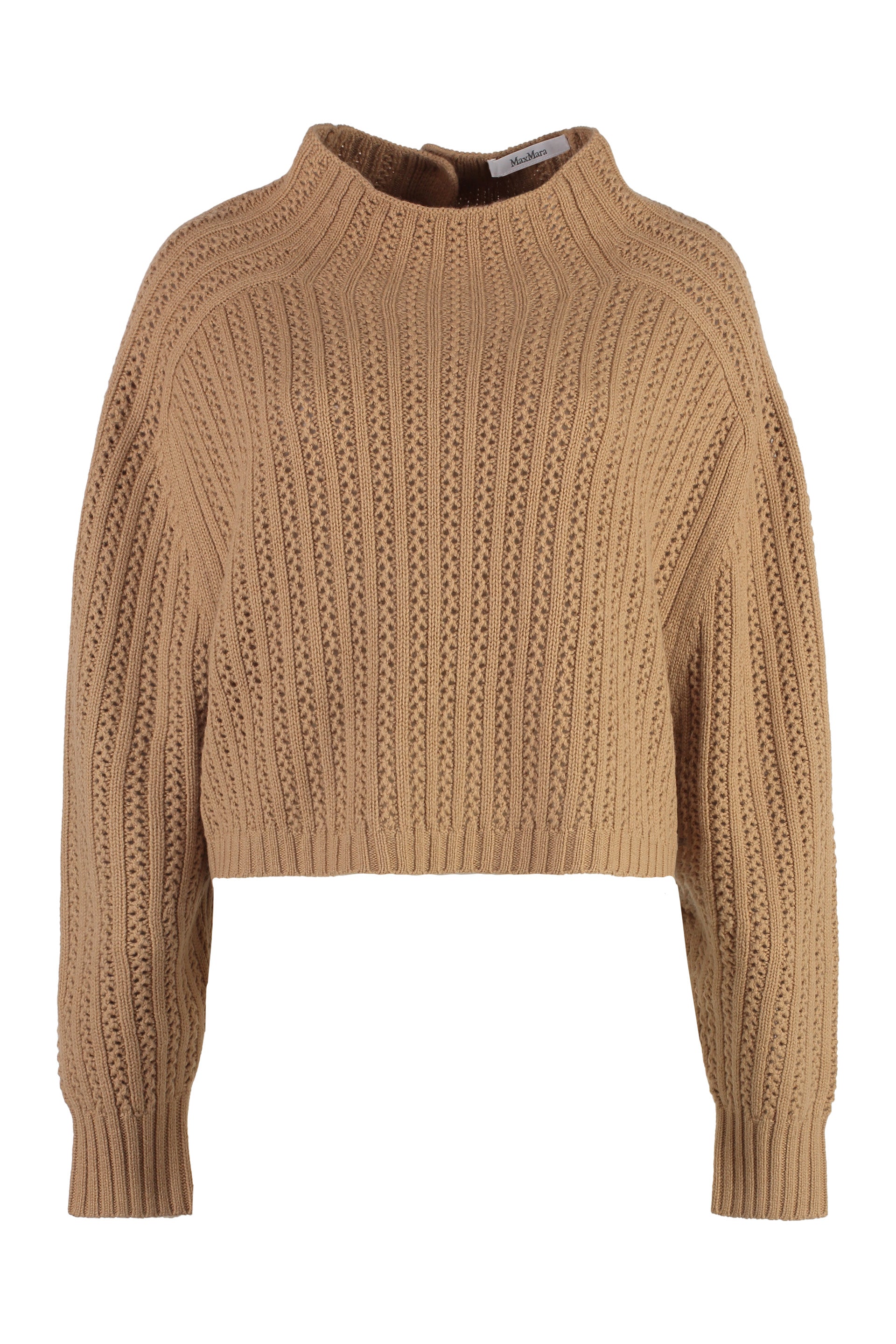 MAX MARA Elegantly Crafted Wool and Cashmere Sweater