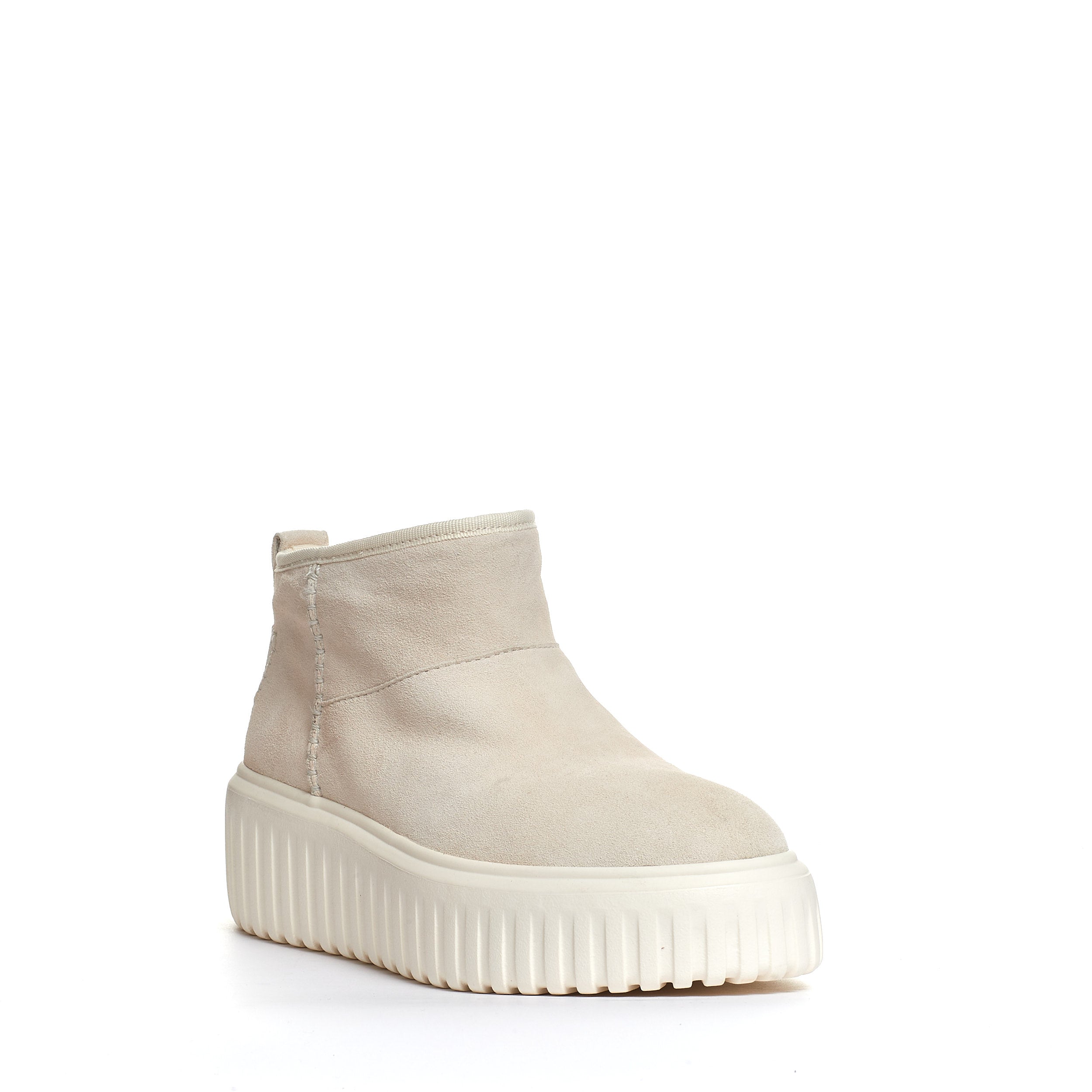 HOGAN Chic Mini Suede Ankle Boots