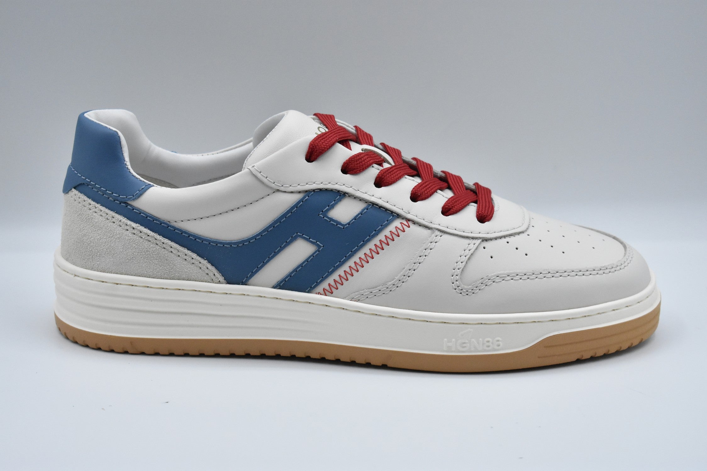 HOGAN Men's Classic Lace-Up Flat Shoes