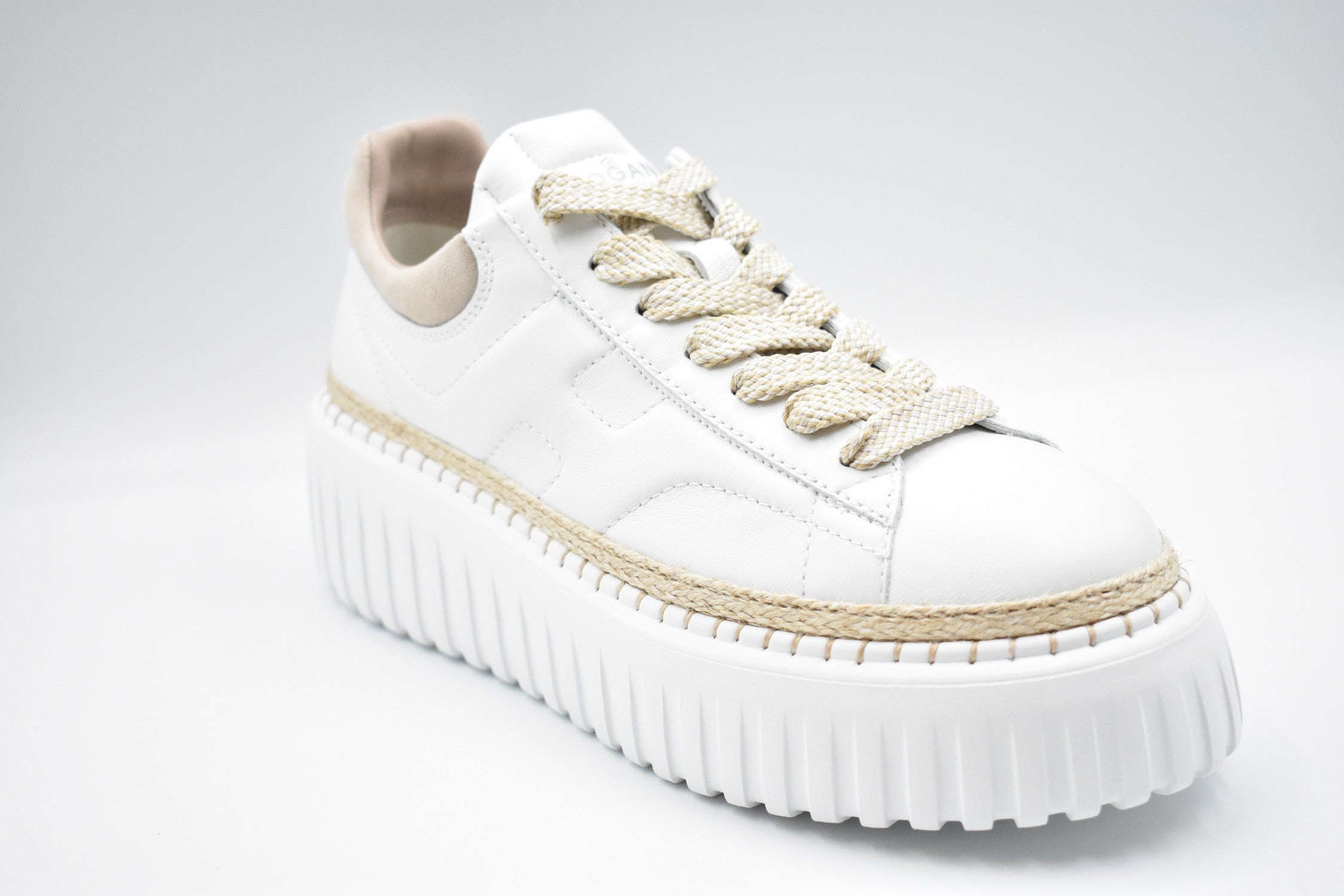 HOGAN Trendy Flat Lace-Up Shoes for Women