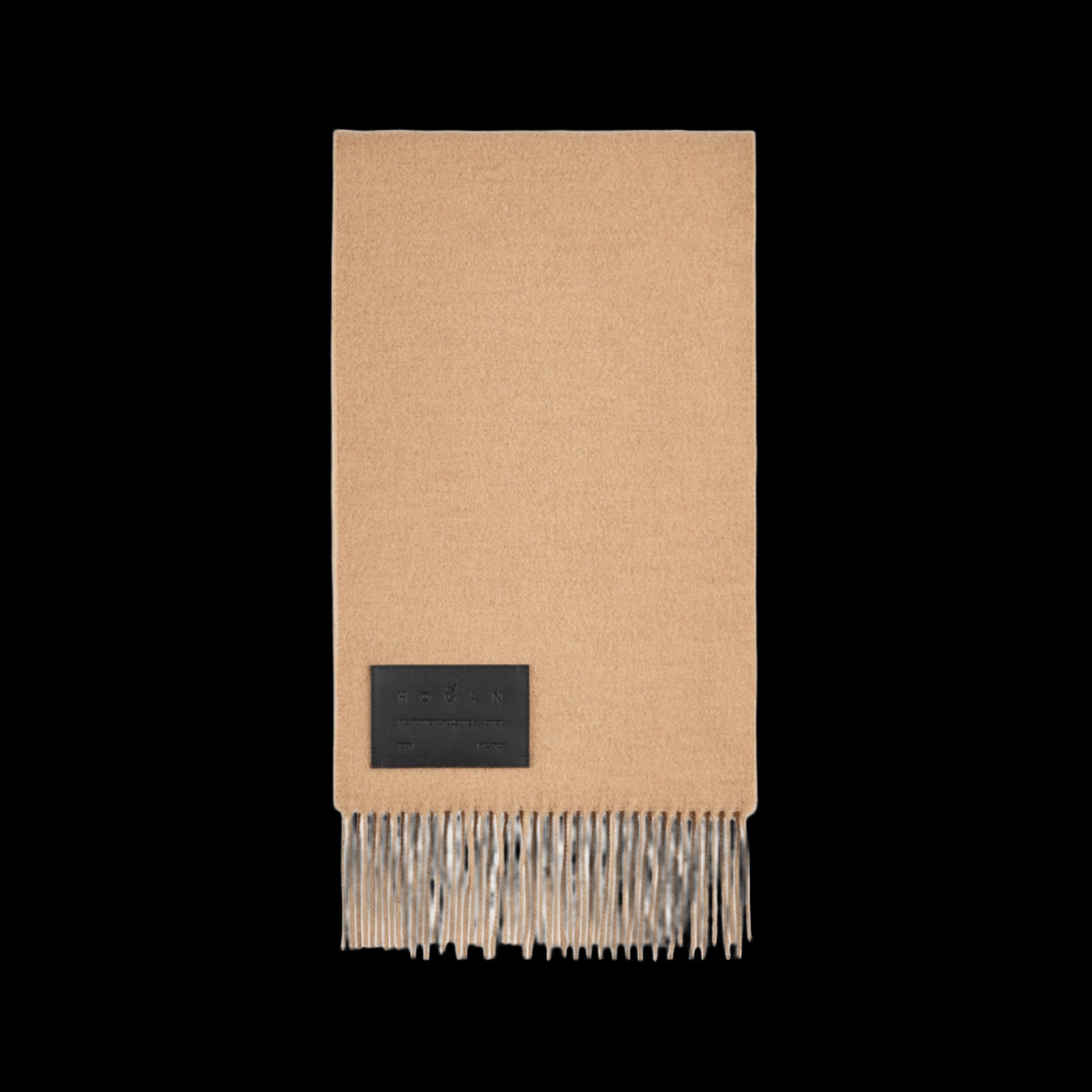 HOGAN Elegant Scarf 30 x 210 cm with Fringed Edges
