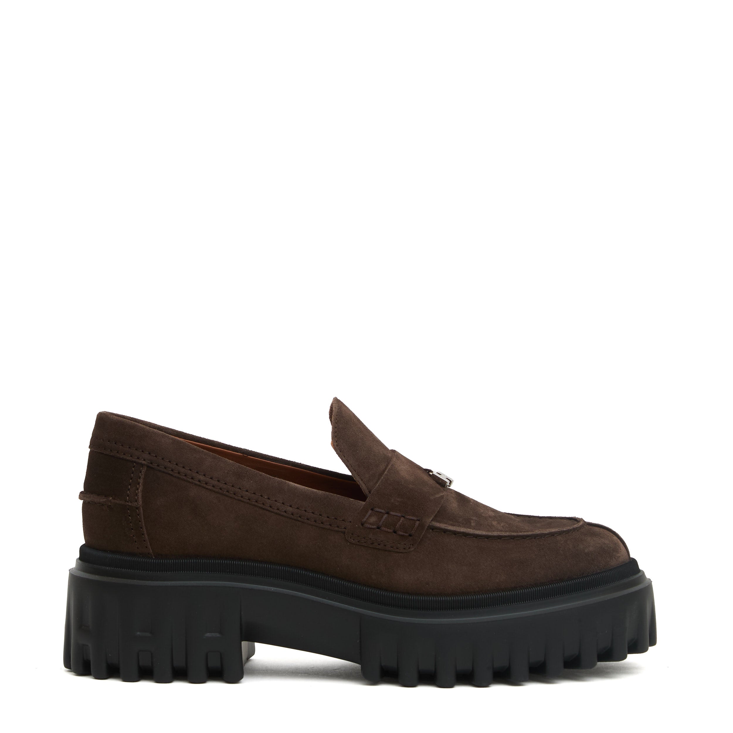 HOGAN Stylish Moccasins with Hand-Stitched Detailing - 7.6 cm Height