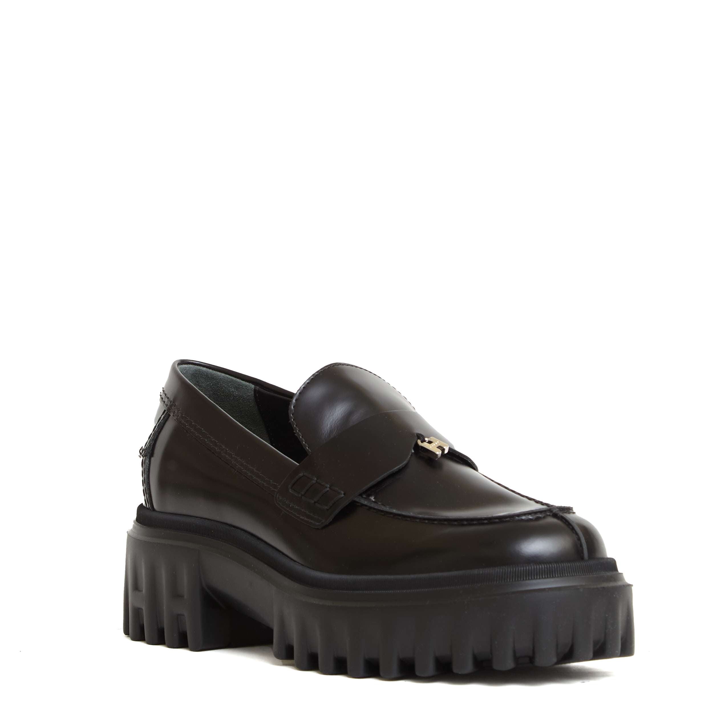 HOGAN Sleek Moccasins with 7.6 cm Height for Women