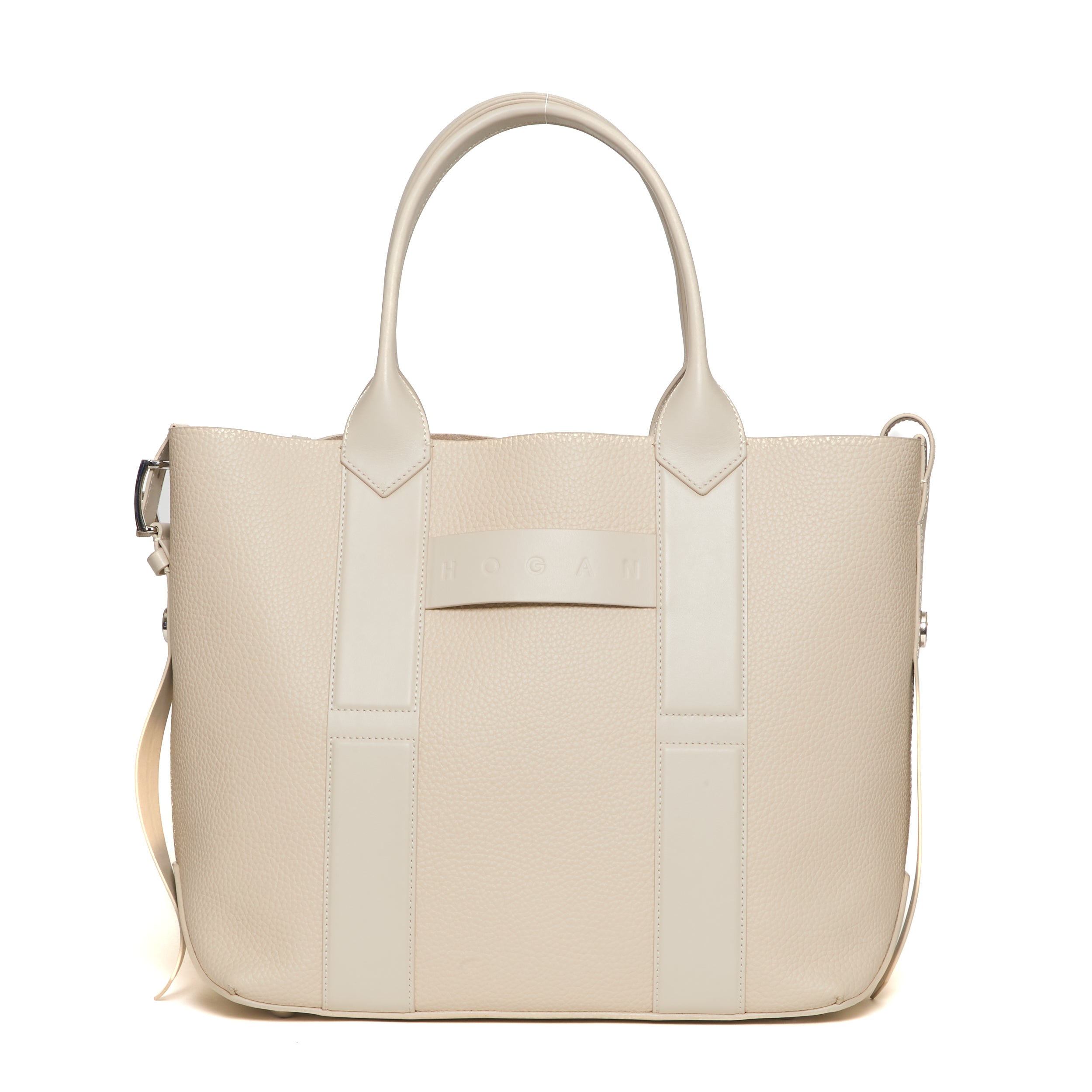 HOGAN Medium Script Shopping Handbag