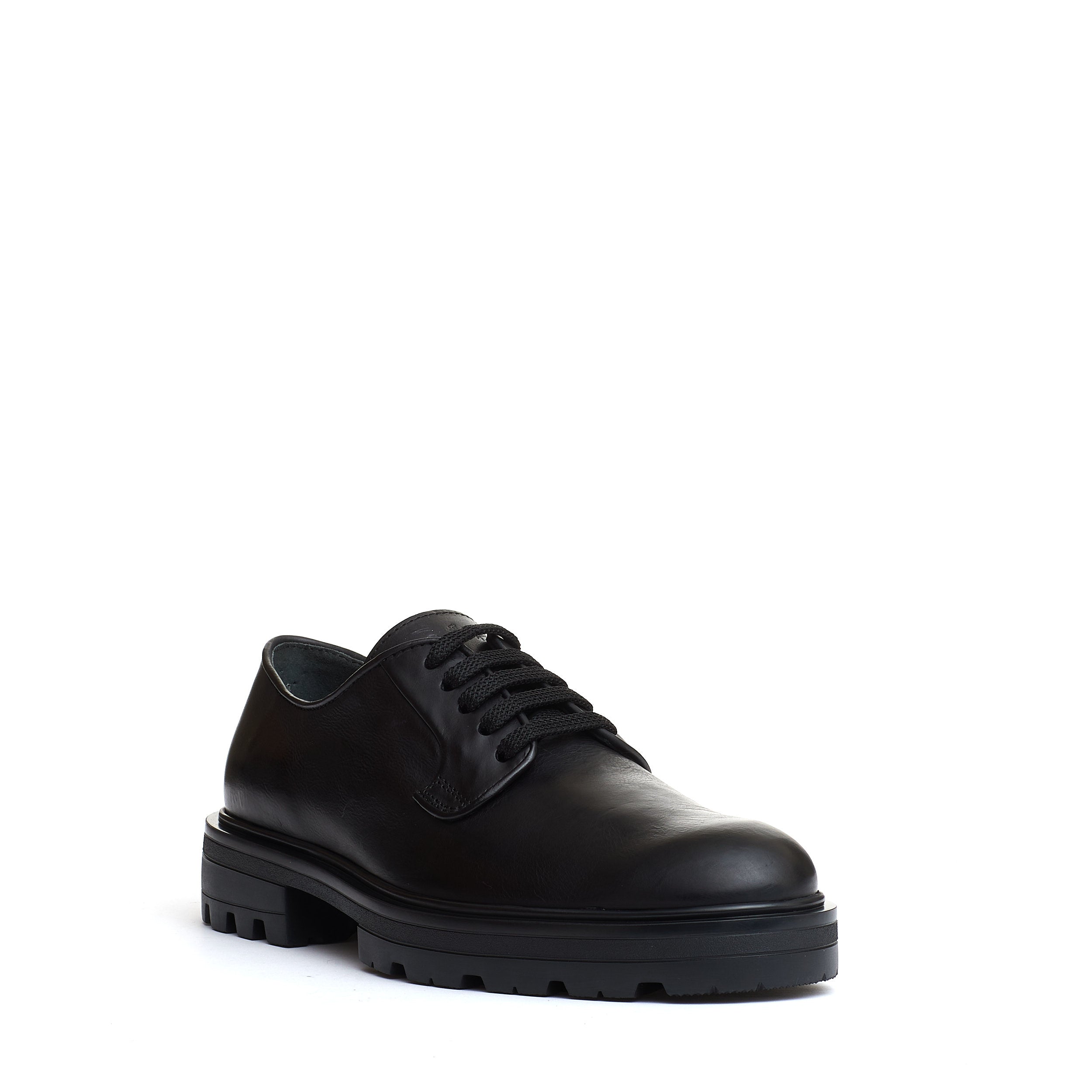 HOGAN Elegant Black Laced Shoes for Men