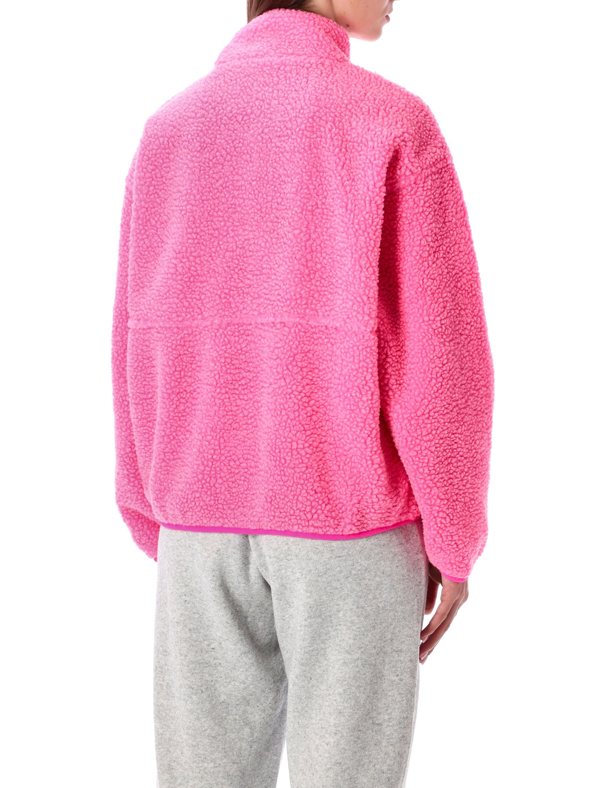 AMERICAN VINTAGE Oversized Fleece Jacket for Women - Cozy Layer