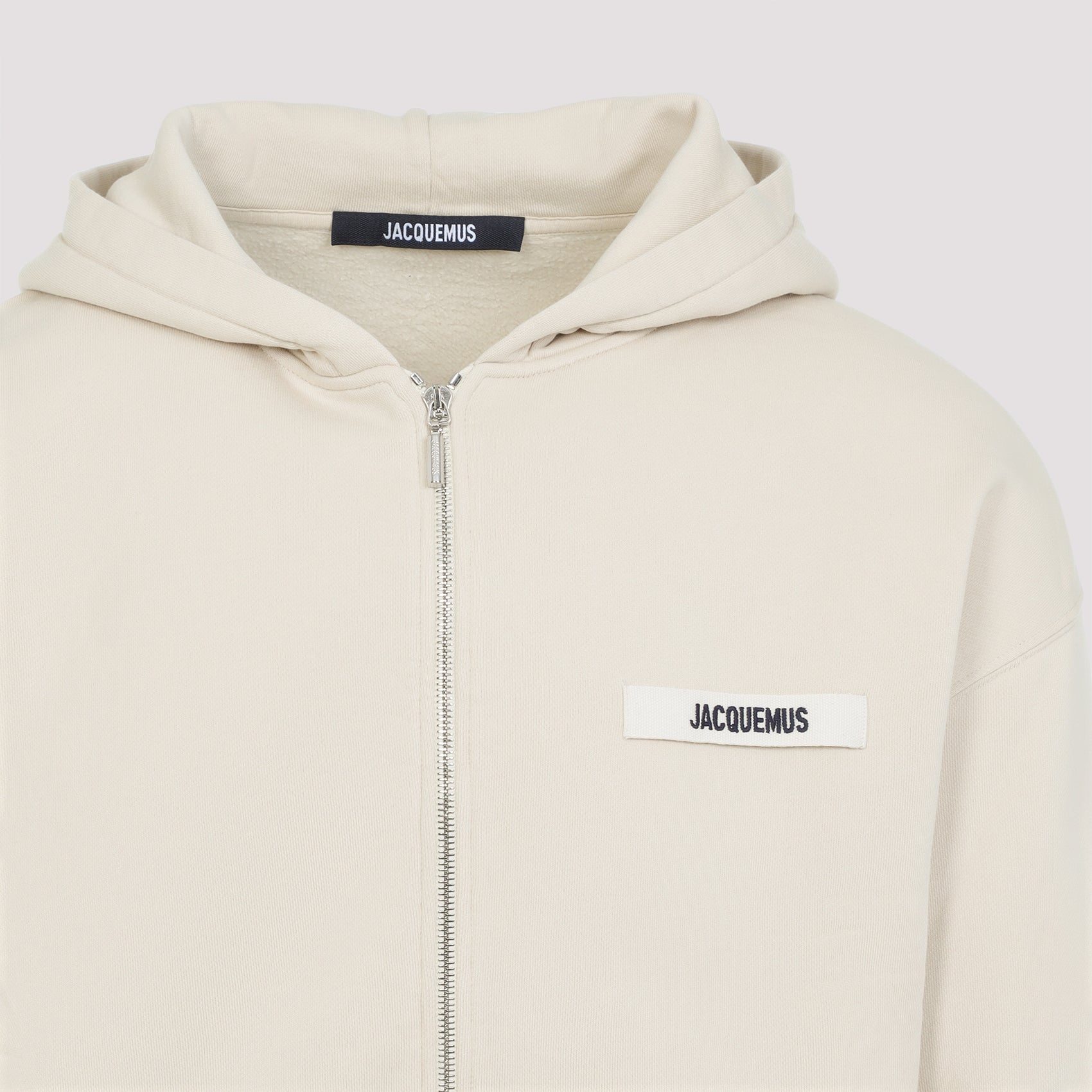 JACQUEMUS Zip Hoodie - Classic Neutral