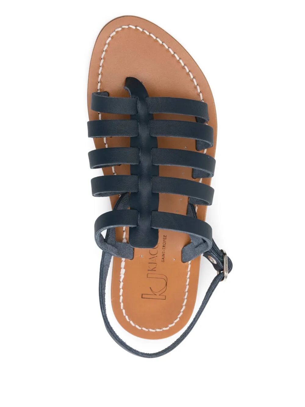 KJACQUES Elegant Women's Leather Mini Sandals