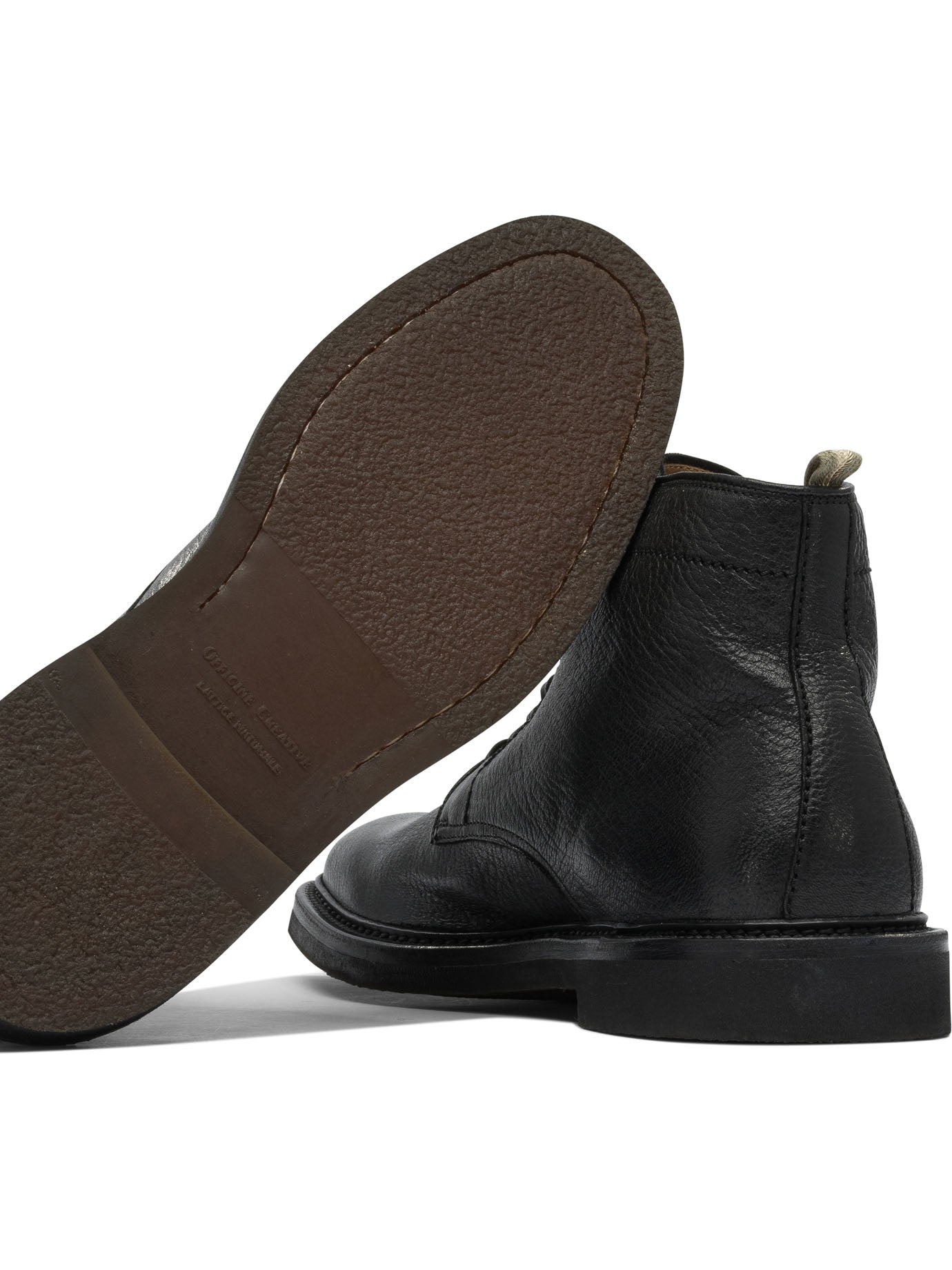 OFFICINE CREATIVE Premium Rubber Ankle Boots for Men - FW25