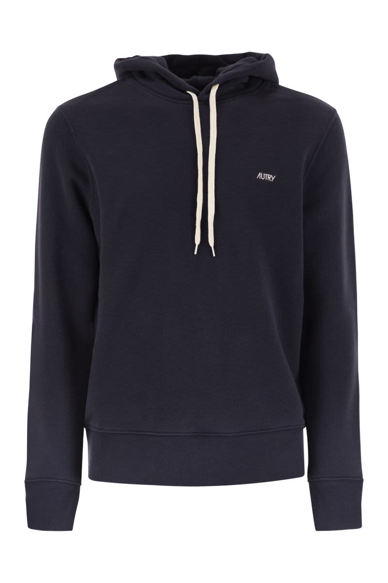 AUTRY Hooded Sweatshirt with Logo - Men’s Regular Fit