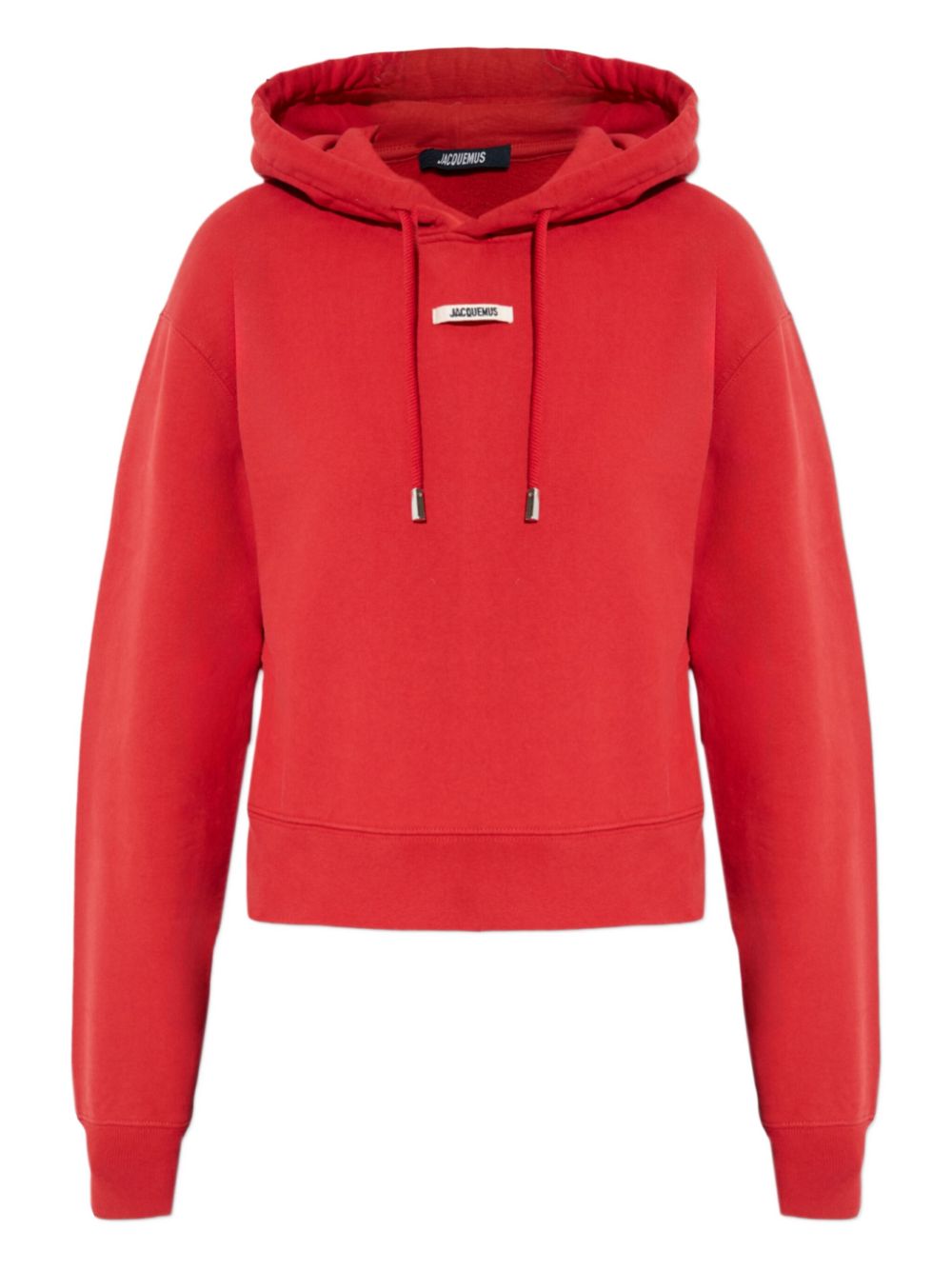 JACQUEMUS Regular Fit Grosgrain Hoodie - Women's S