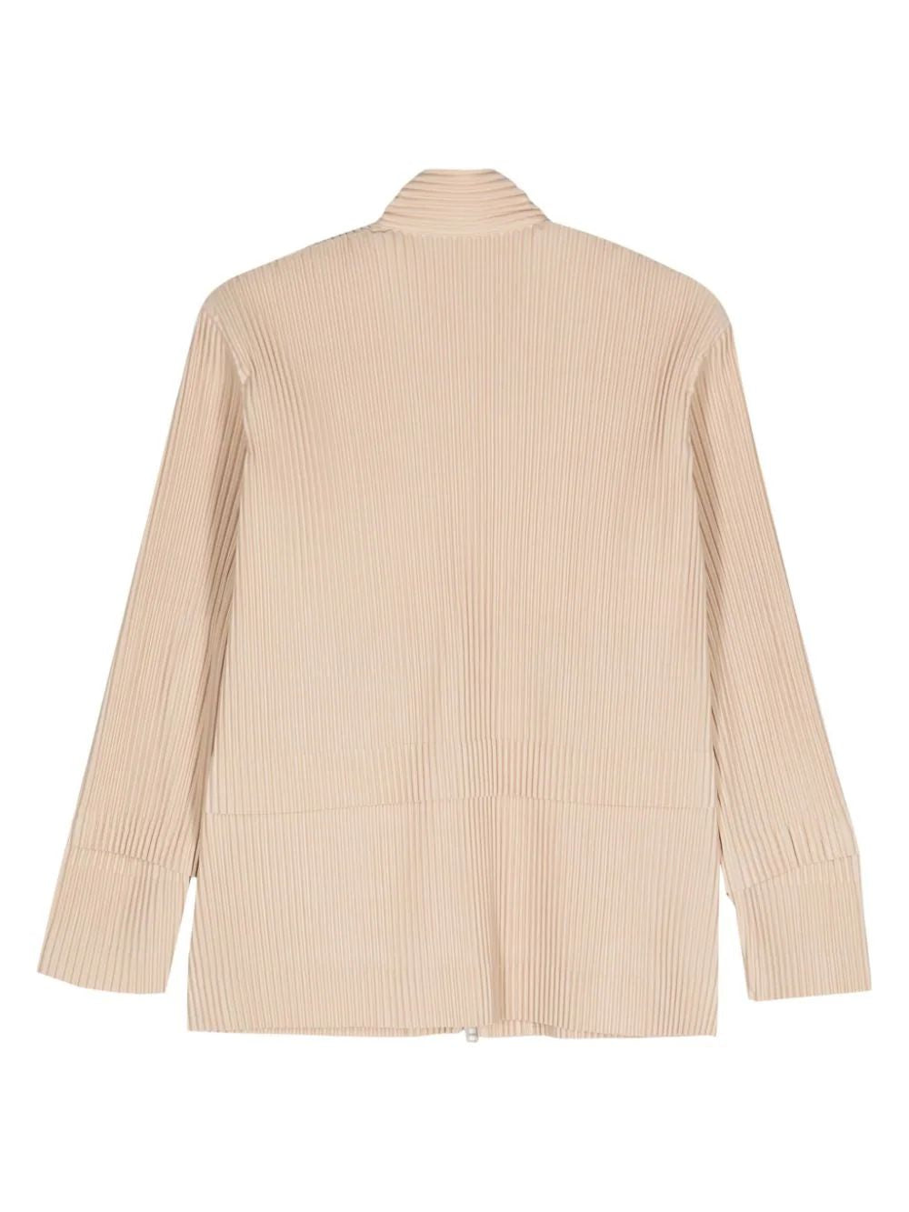 HOMME PLISSE Cargo Plissé-Effect Jacket for Men