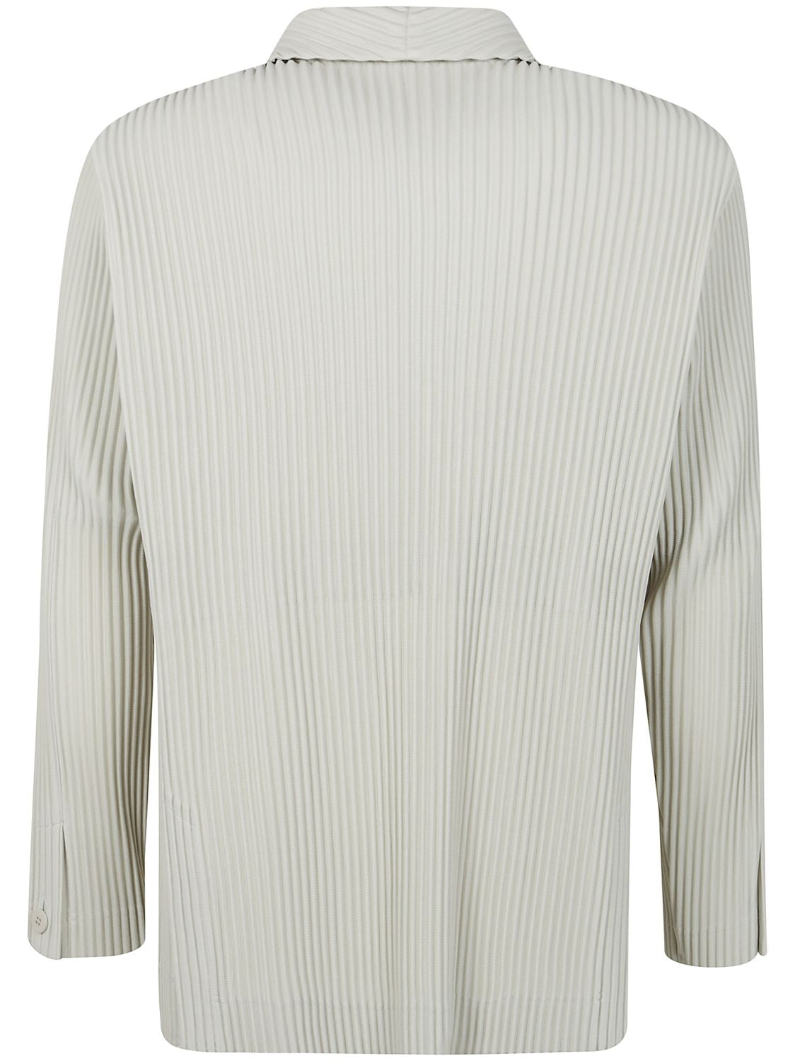 HOMME PLISSE Tailored Pleated Jacket for Men