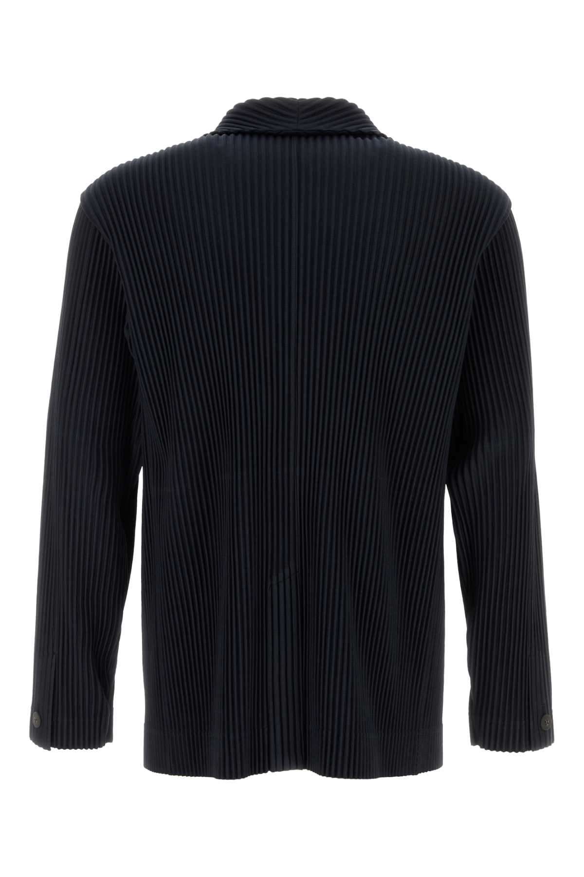 HOMME PLISSE Men's Mini Polyester Blazer