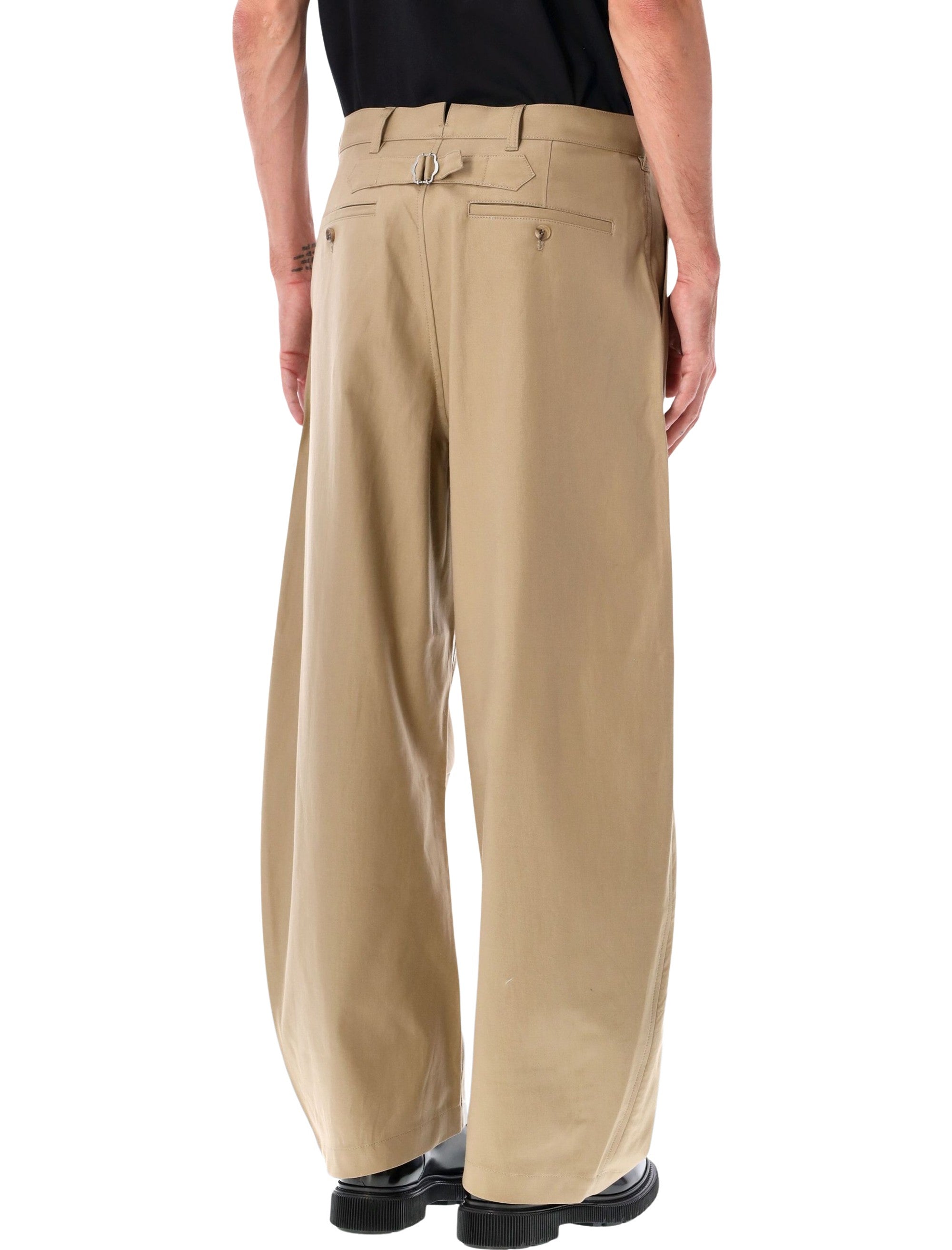 COMME DES GARÇONS HOMME PLUS Barrel Trousers for Men - Fall/Winter 2025