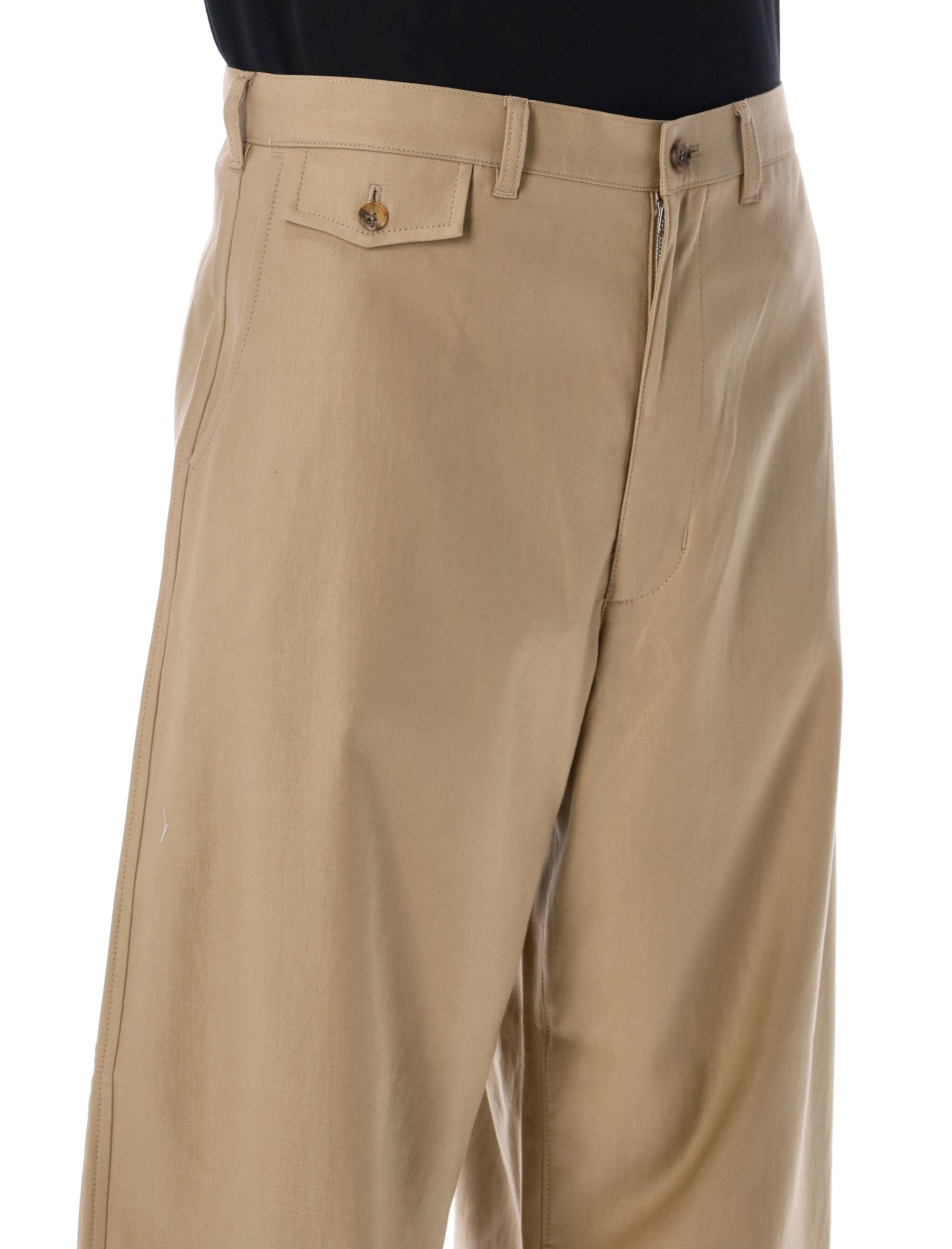 COMME DES GARÇONS HOMME PLUS Barrel Trousers for Men - Fall/Winter 2025