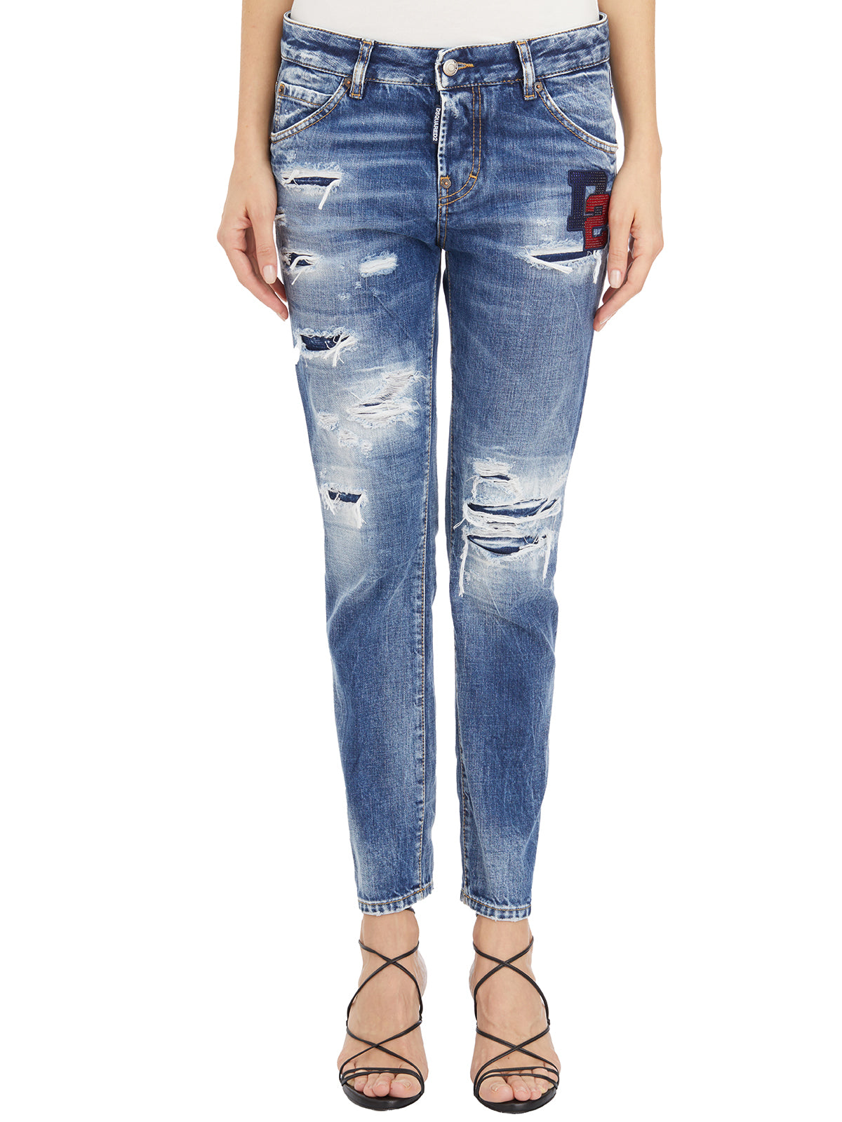 DSQUARED2 Cool Girl Stretch Denim Jeans - Size 40