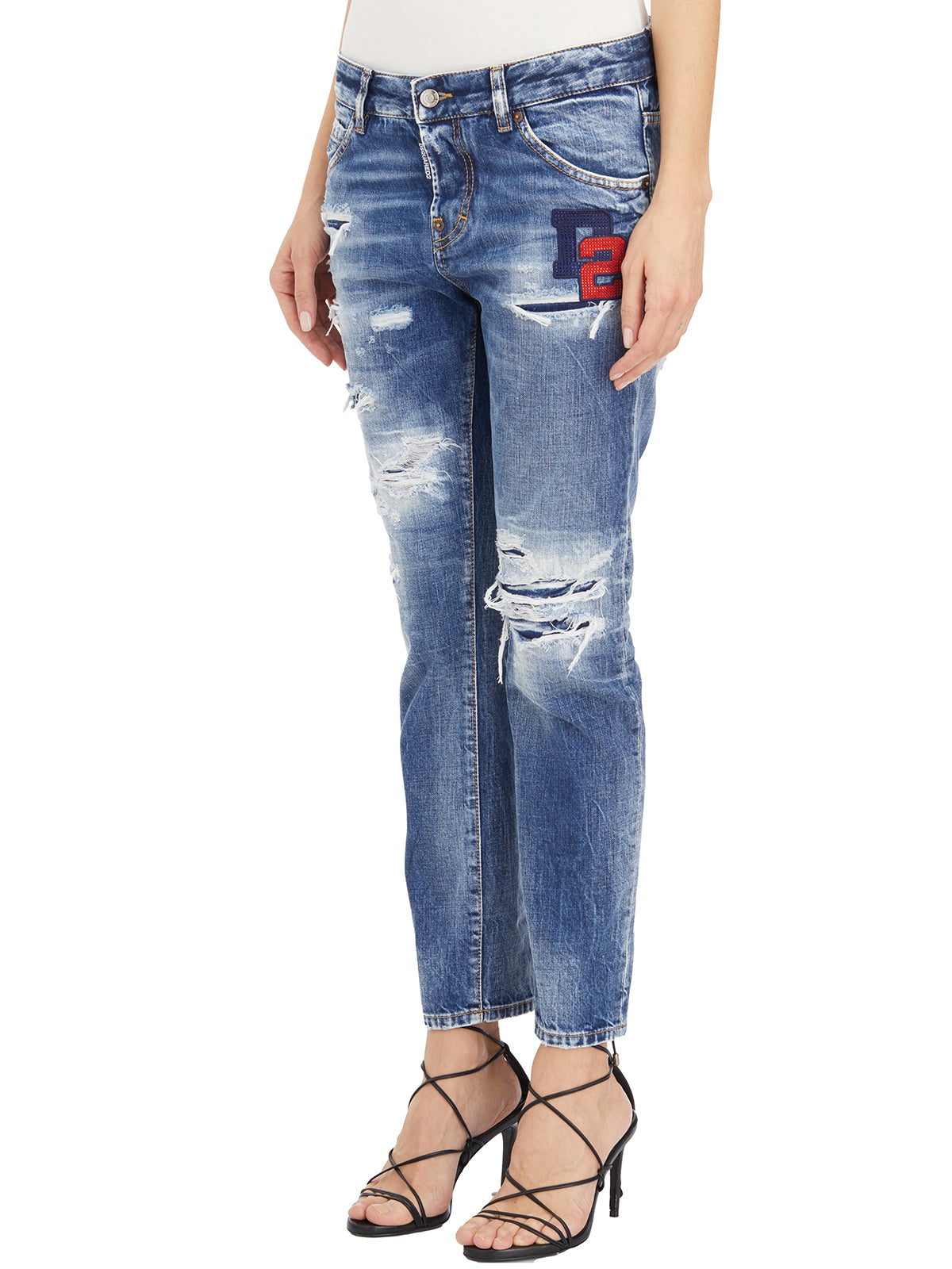 DSQUARED2 Cool Girl Stretch Denim Jeans - Size 40