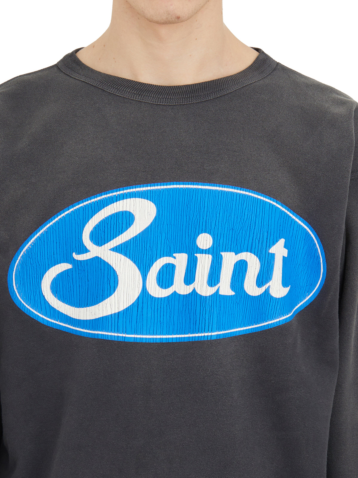 SAINT MXXXXXX Crew Neck Sweatshirt for Men - Size L