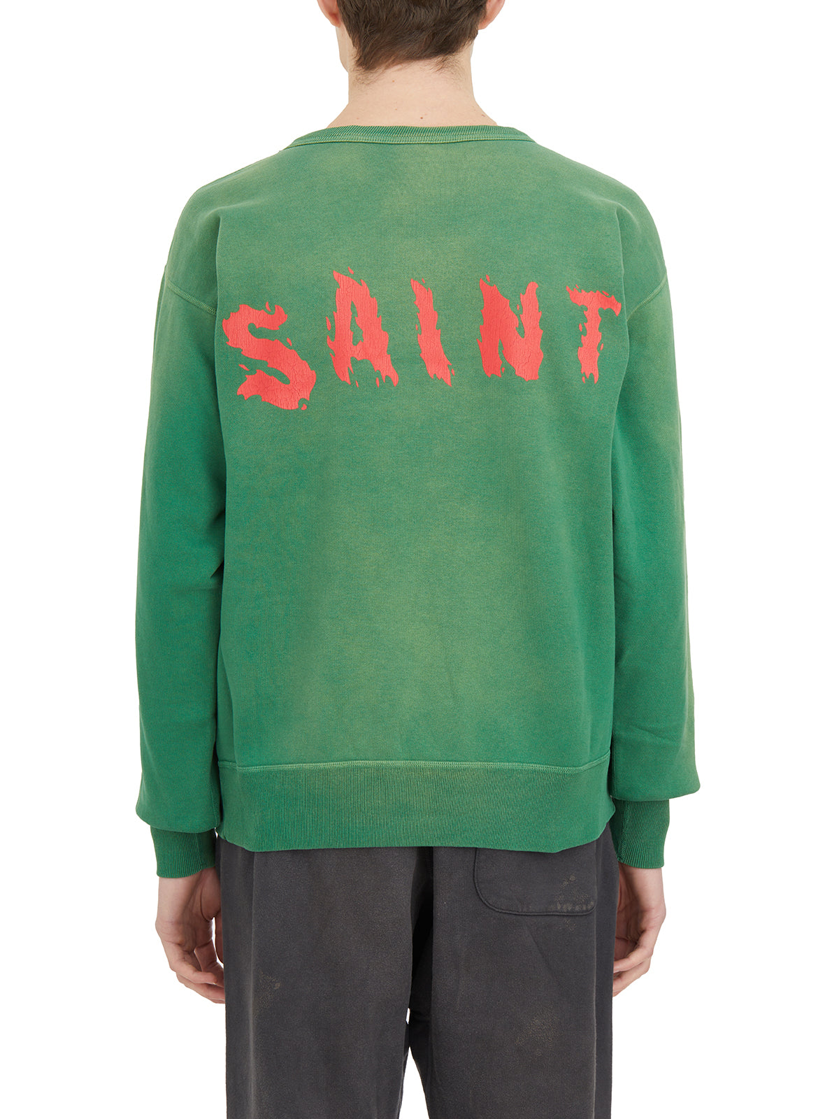 SAINT MXXXXXX Men's Graphic Sweatshirt - Medium