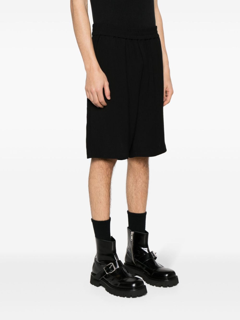 AMI PARIS Elasticated Waist Bermuda Shorts for Men - SS24