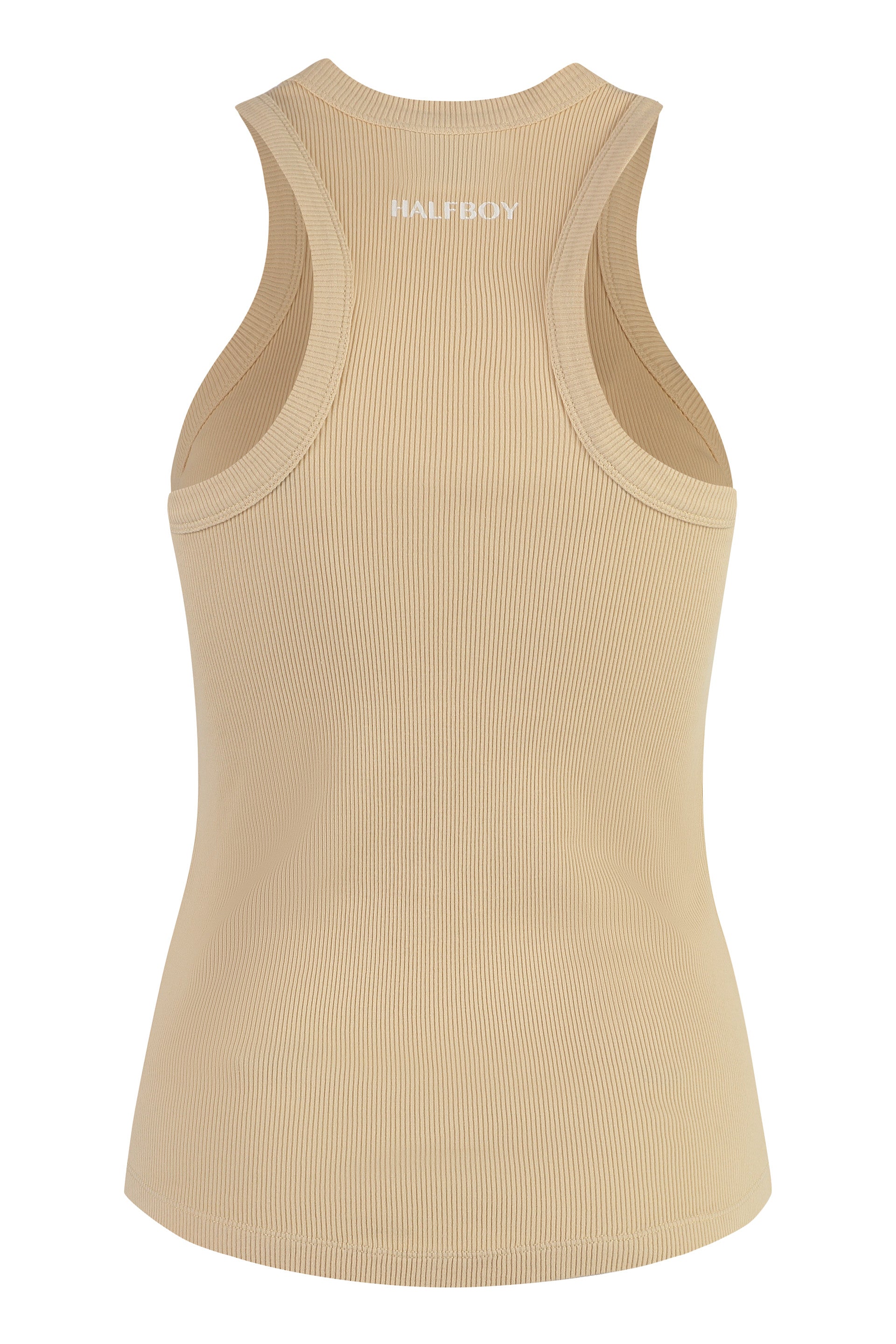 HALFBOY Ribbed Cotton Tank Top