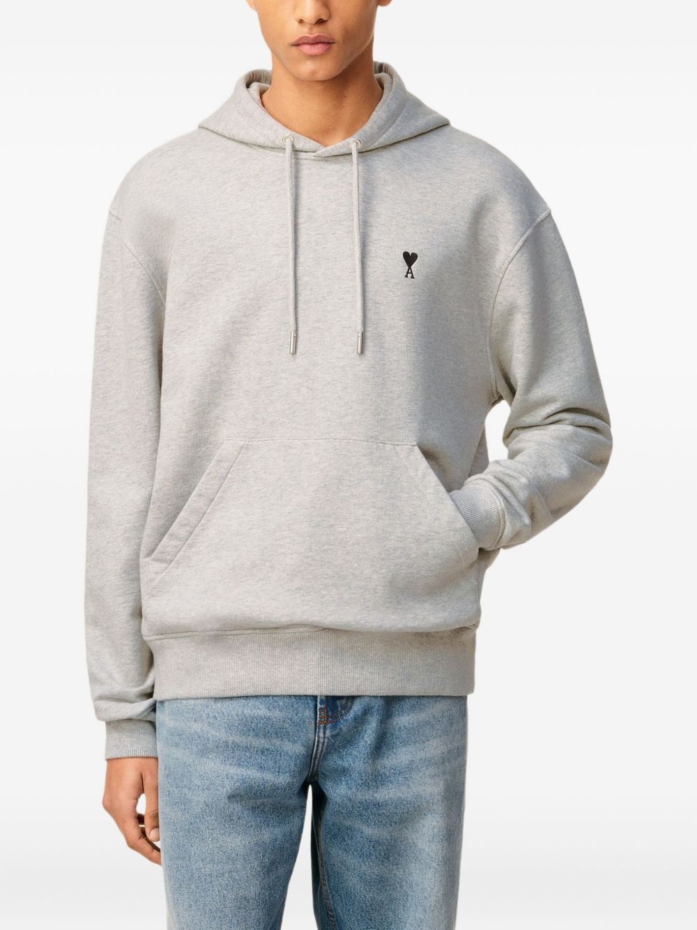 AMI PARIS AMI OF COEUR Cotton Hoodie