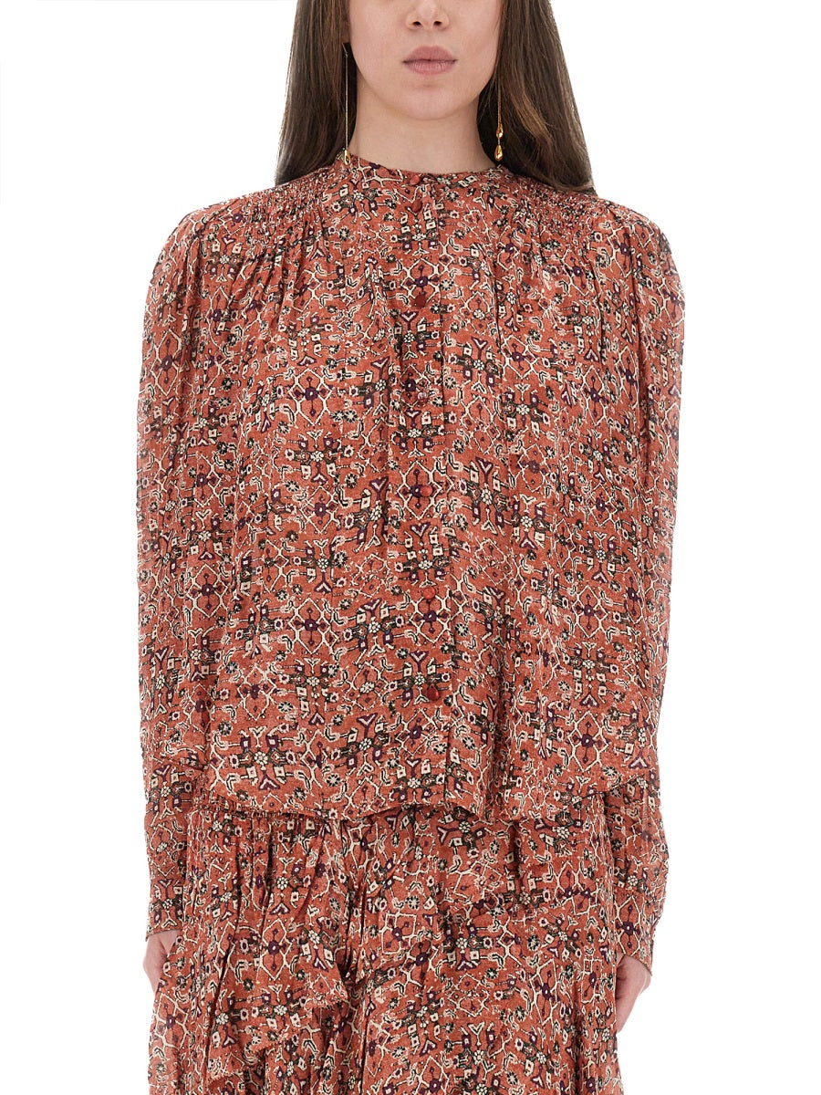 ISABEL MARANT ETOILE Vibrant Women’s Viscose Shirt for FW25