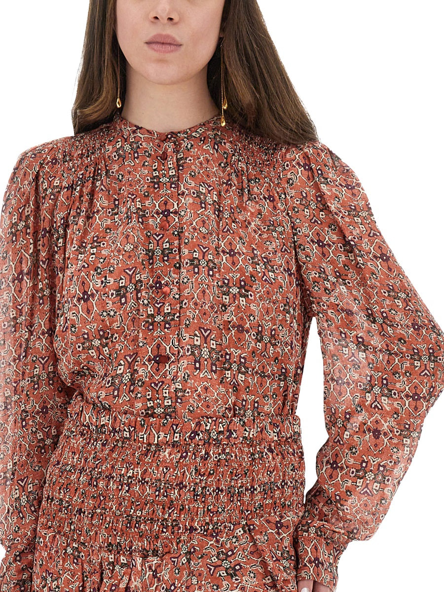 ISABEL MARANT ETOILE Vibrant Women’s Viscose Shirt for FW25