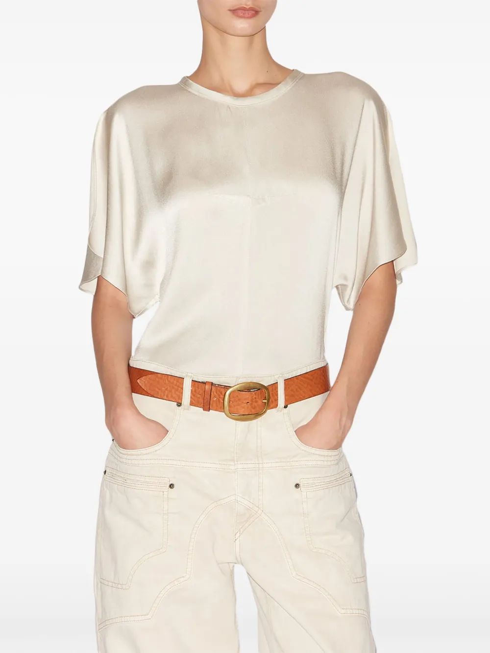 ISABEL MARANT Viscose Blend Mini Top for Women - SS25 Collection