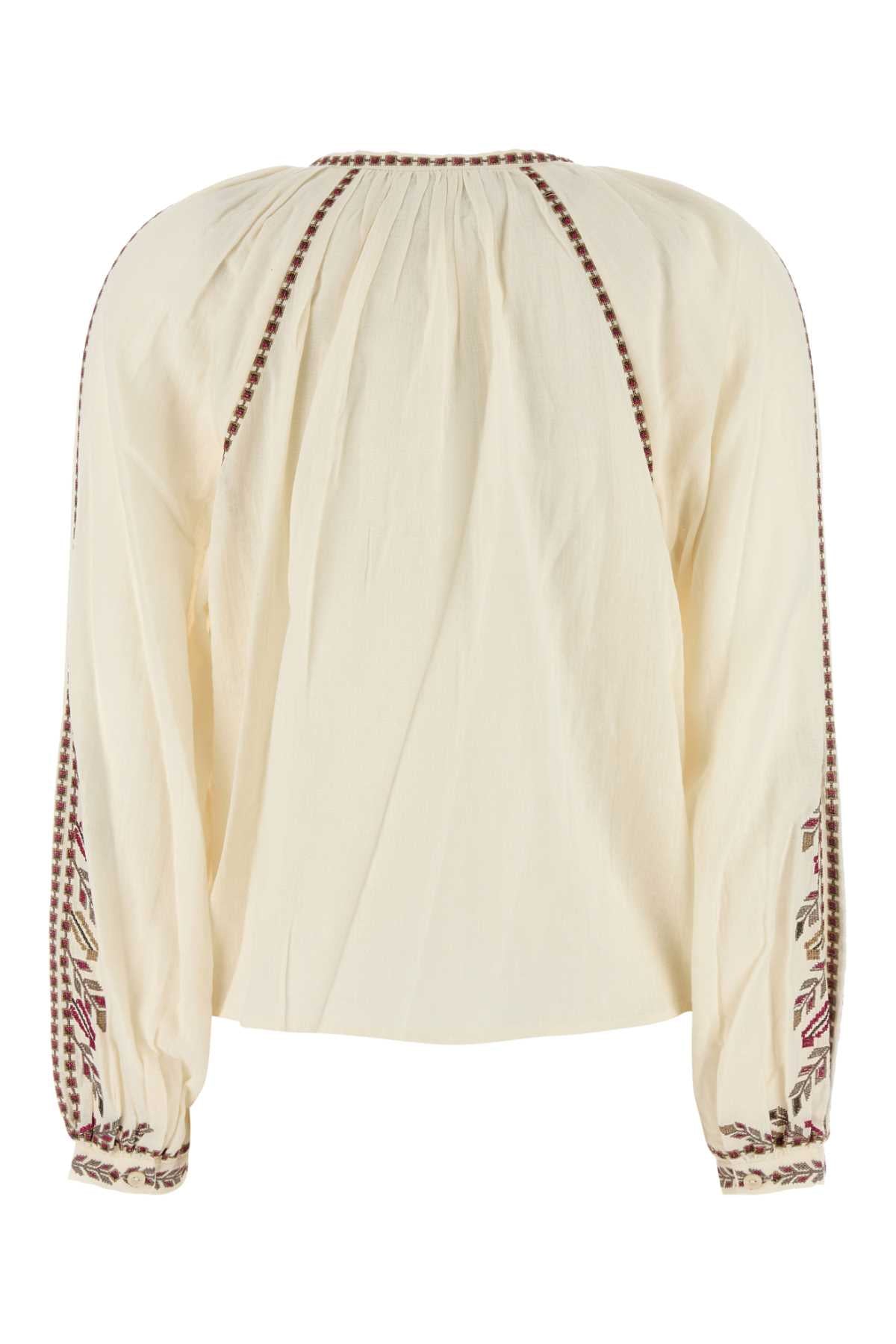 ISABEL MARANT ETOILE Cotton Lynne Blouse