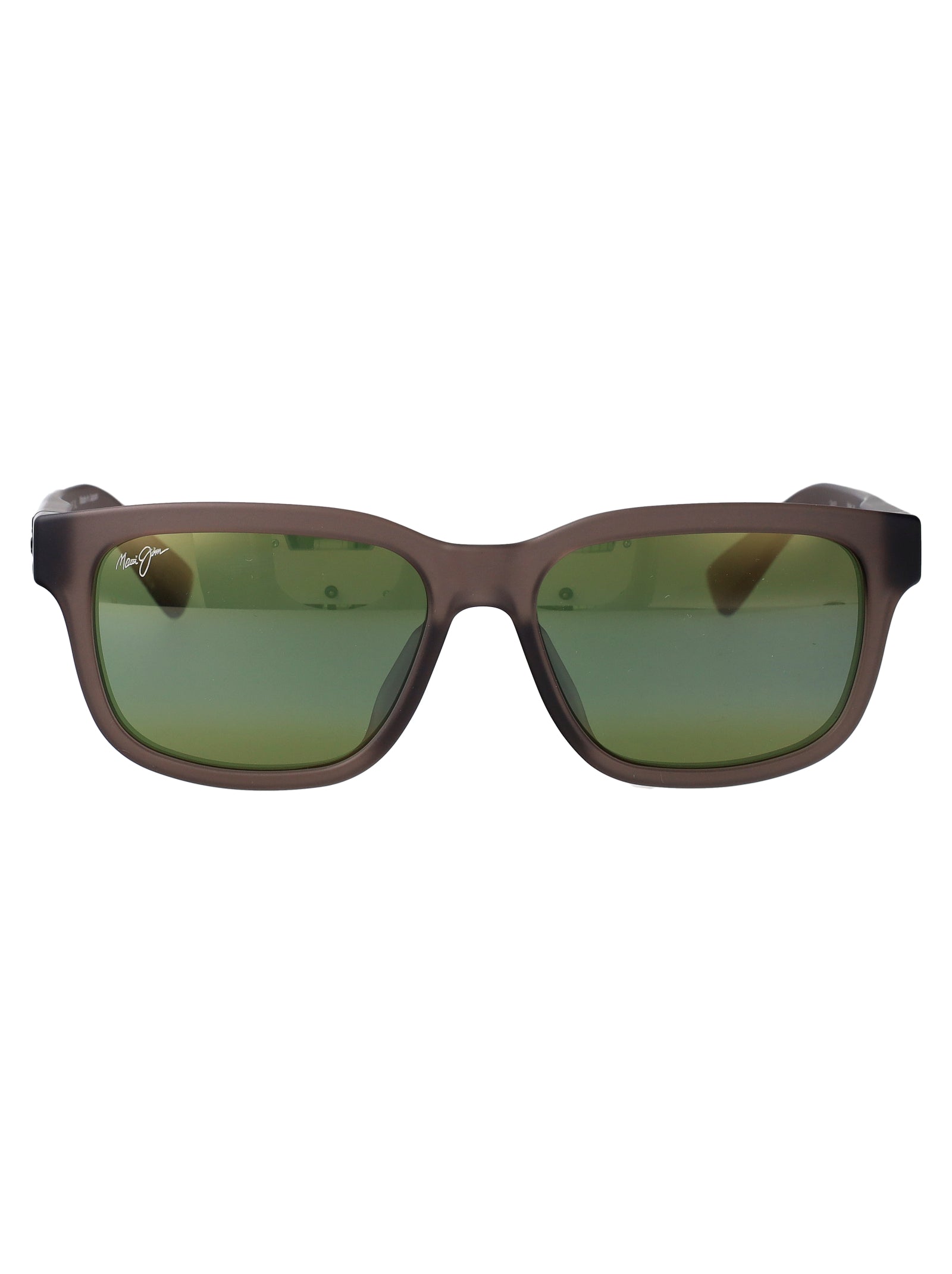 MAUI JIM Matte Transparent Plastic Sunglasses for Men