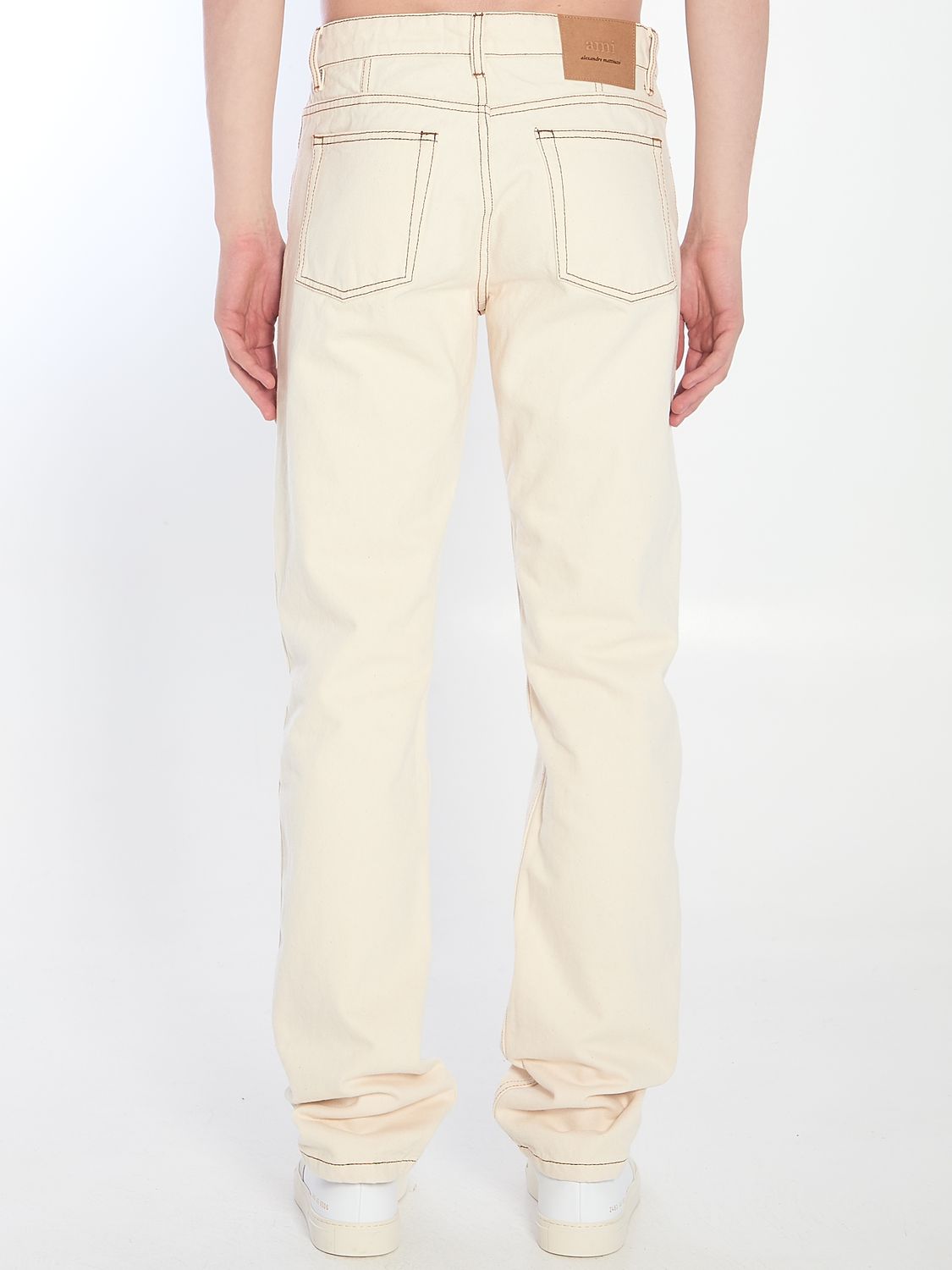 AMI PARIS Classic Fit Jeans for Men