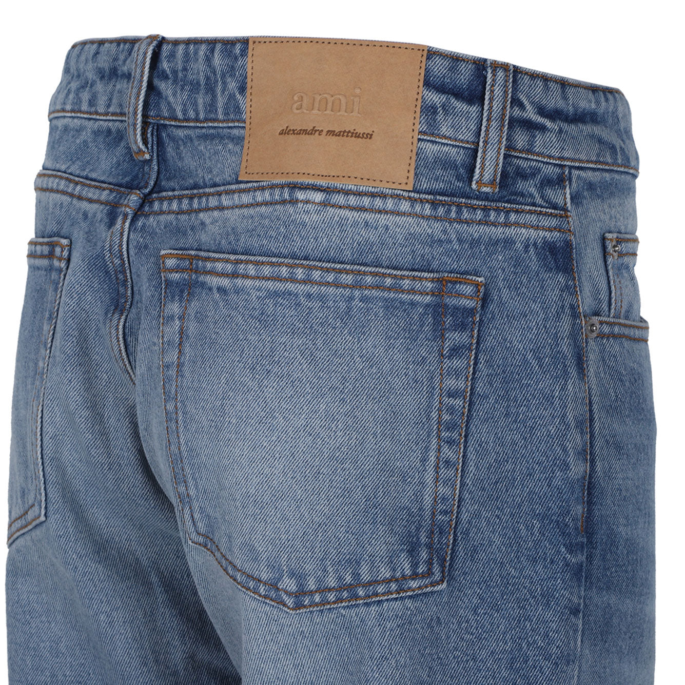AMI PARIS Men's Cotton Denim Jeans