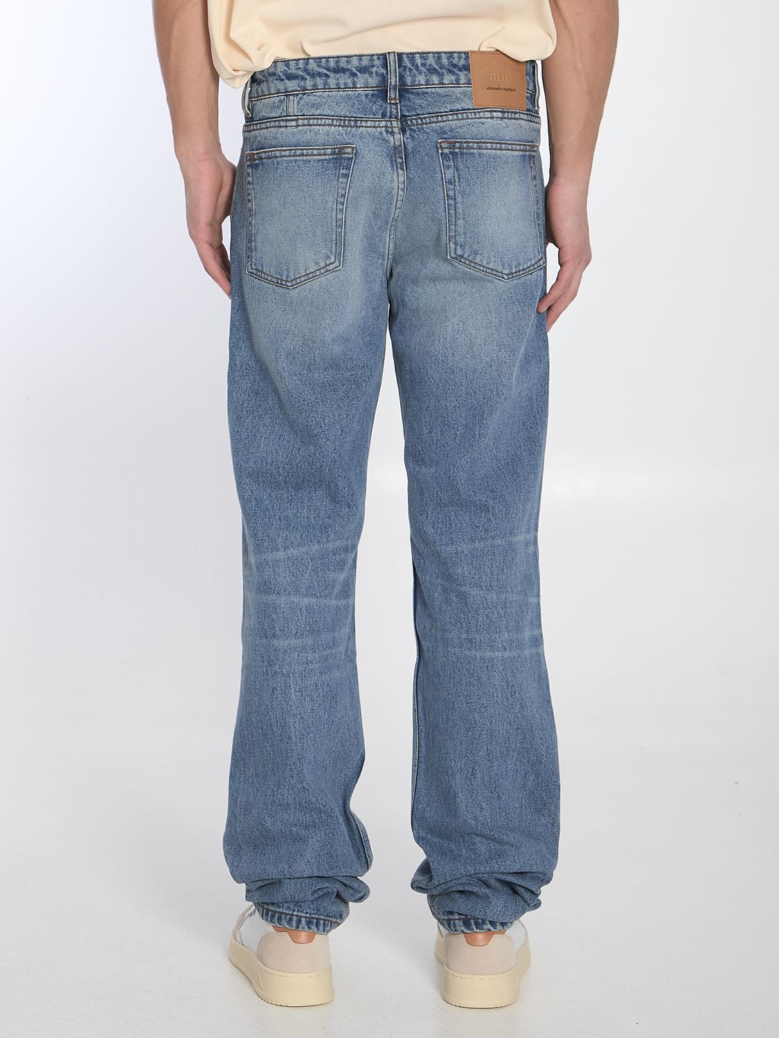 AMI PARIS Used Denim Jeans for Men