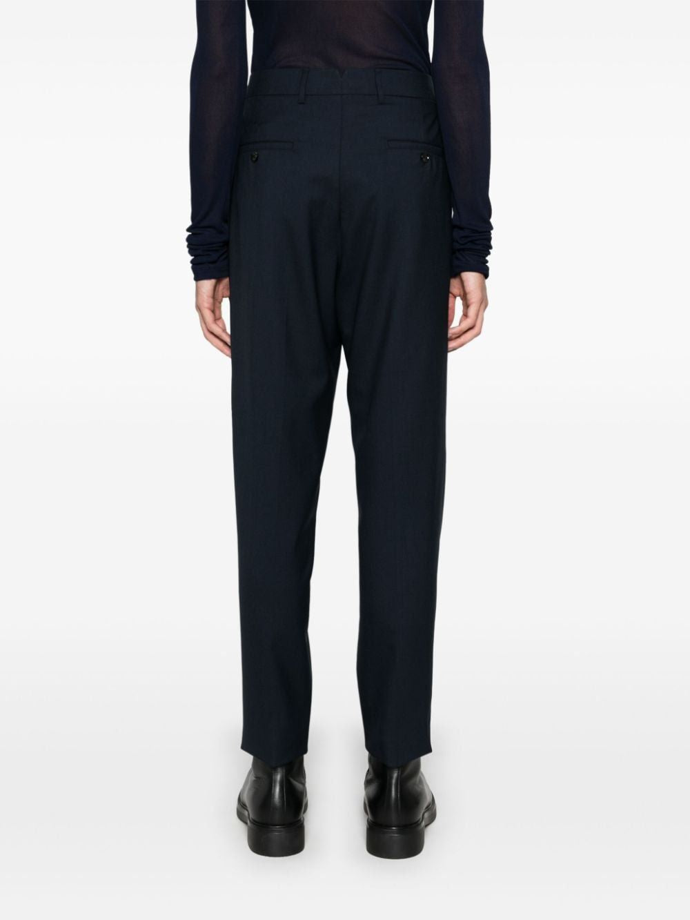 AMI PARIS Men's Classic Cigarette Trousers