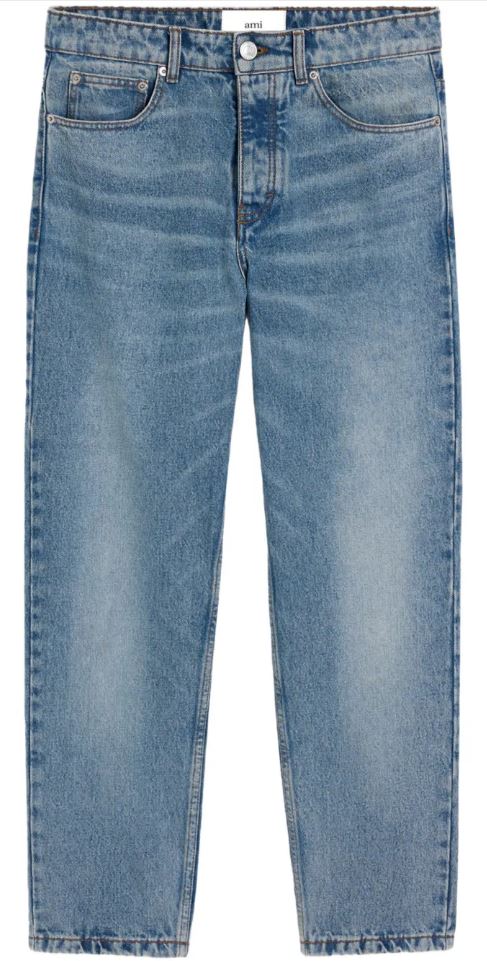 AMI PARIS Tapered Fit Jeans - Size 32 US