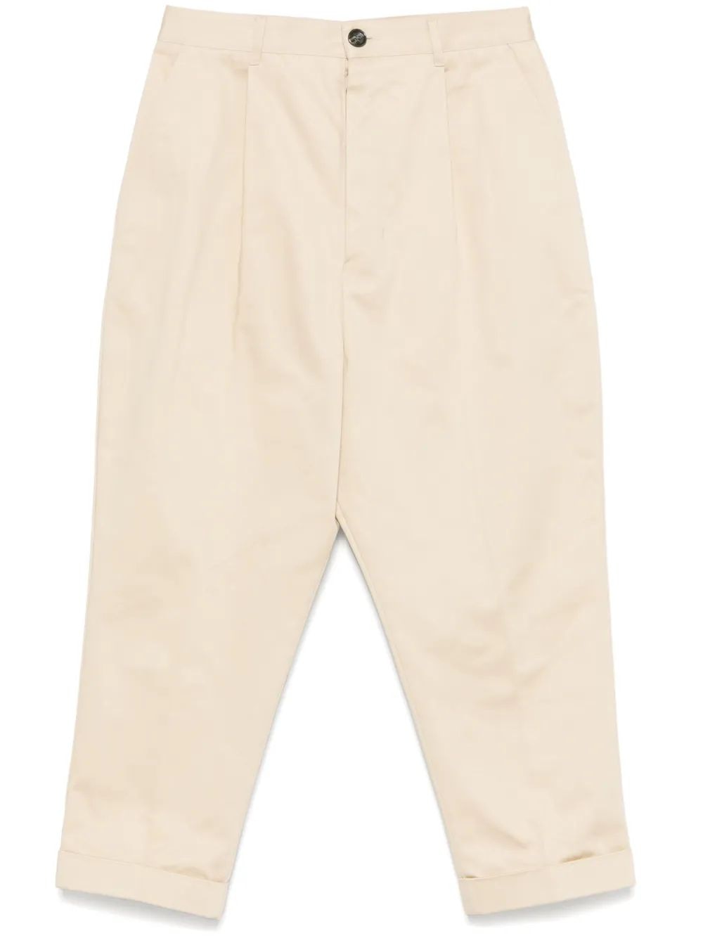 AMI PARIS Men's Oversized Carrot Trousers