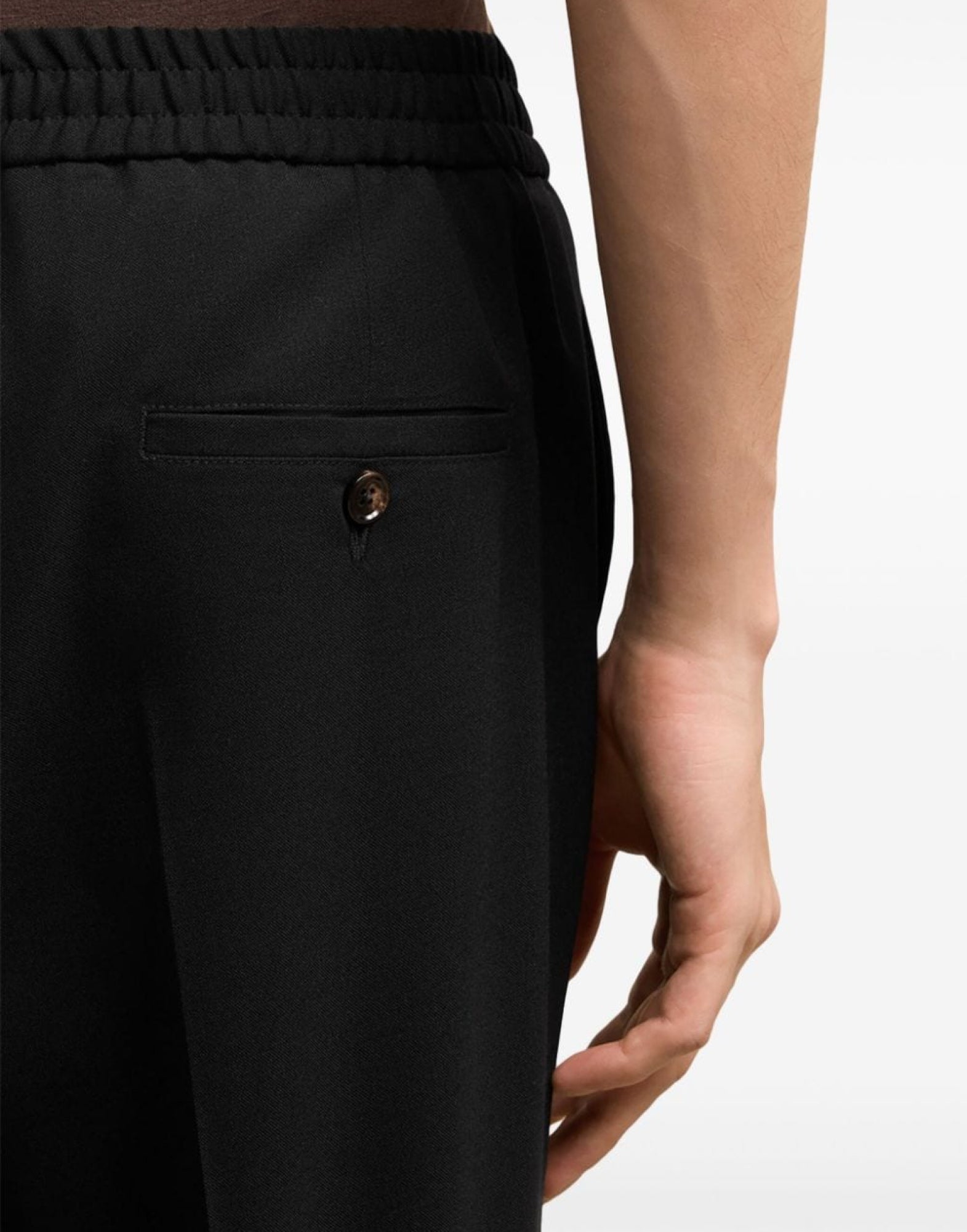AMI PARIS Tailored Straight-Leg Pants for Men - SS25