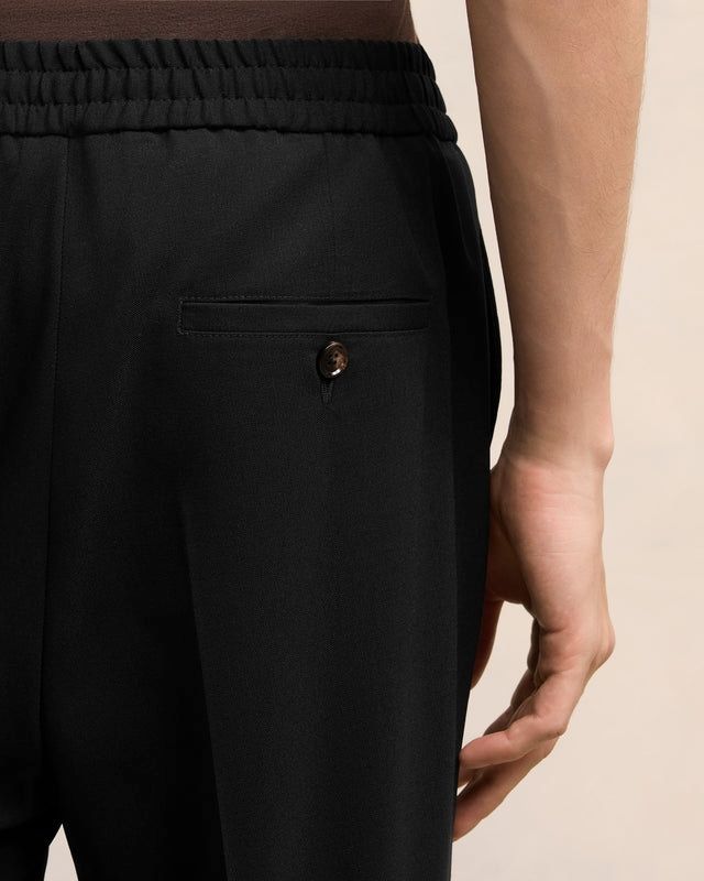AMI PARIS Men's Virgin Wool Trousers - SS25 Collection