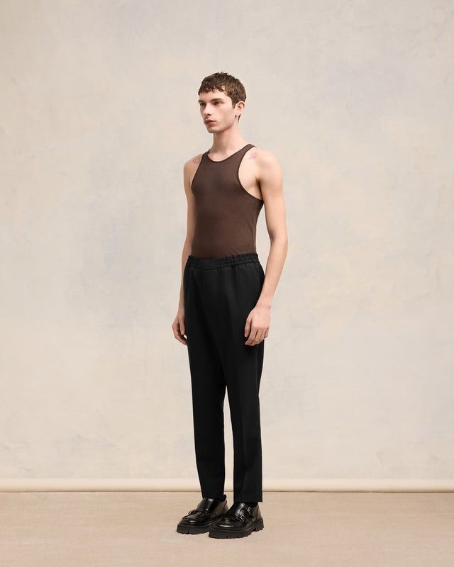 AMI PARIS Classic Elasticated Waist Pants for Men