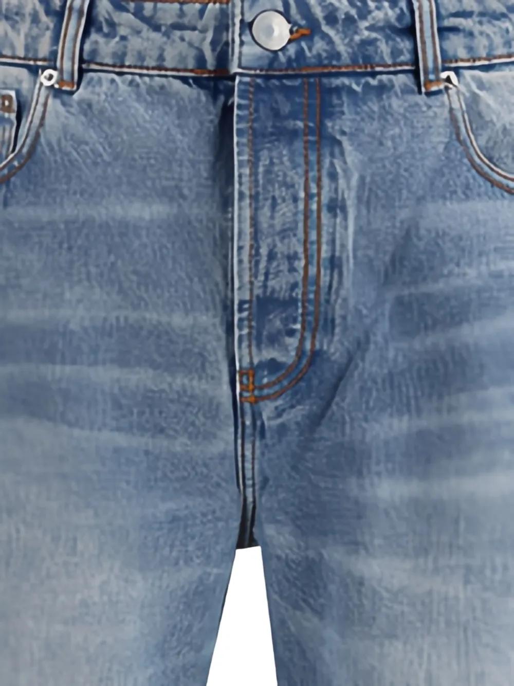 AMI PARIS Wide-Leg Cut Jeans for Men