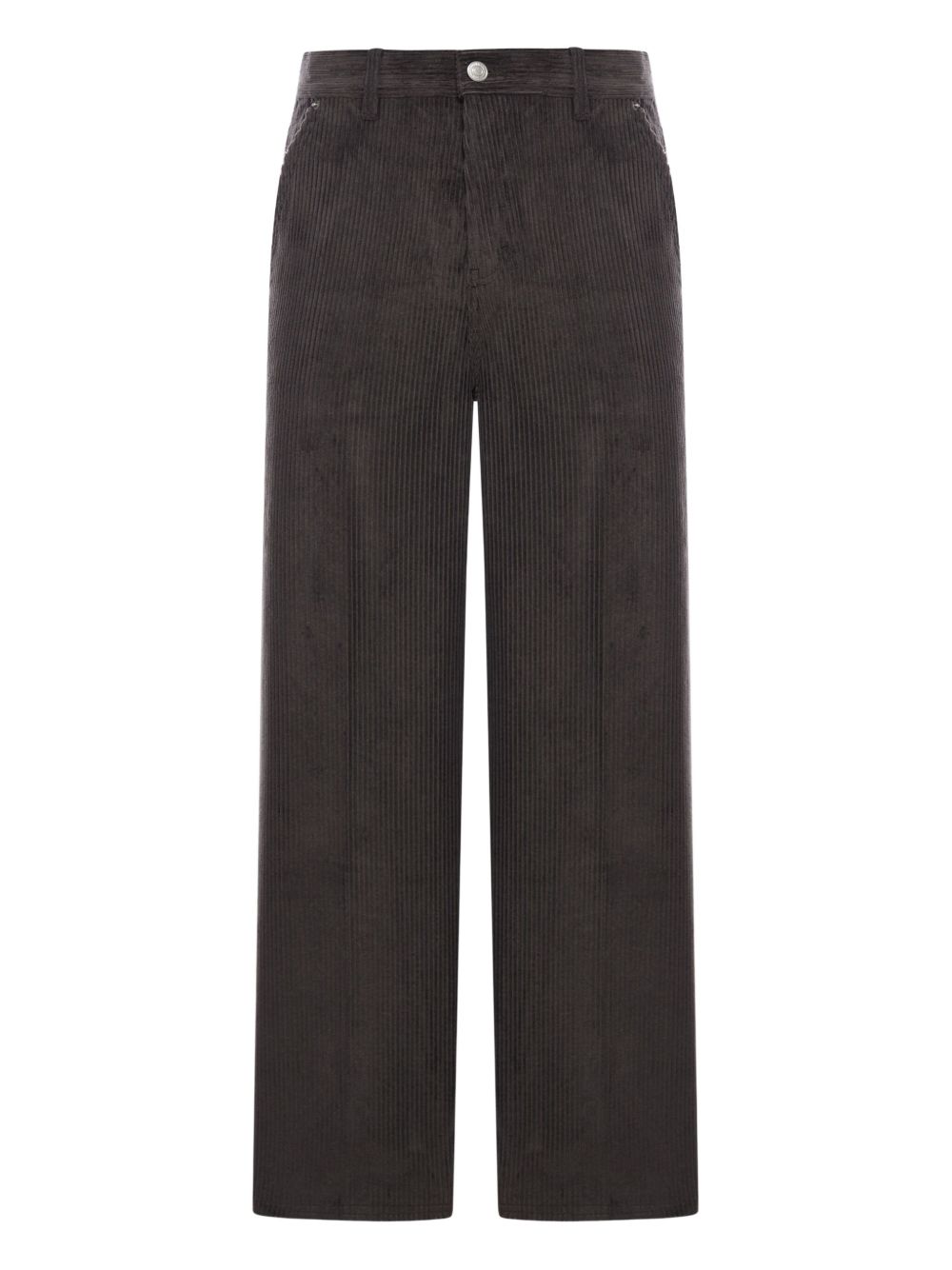 AMI PARIS Wide-Leg Corduroy Trousers - Size L