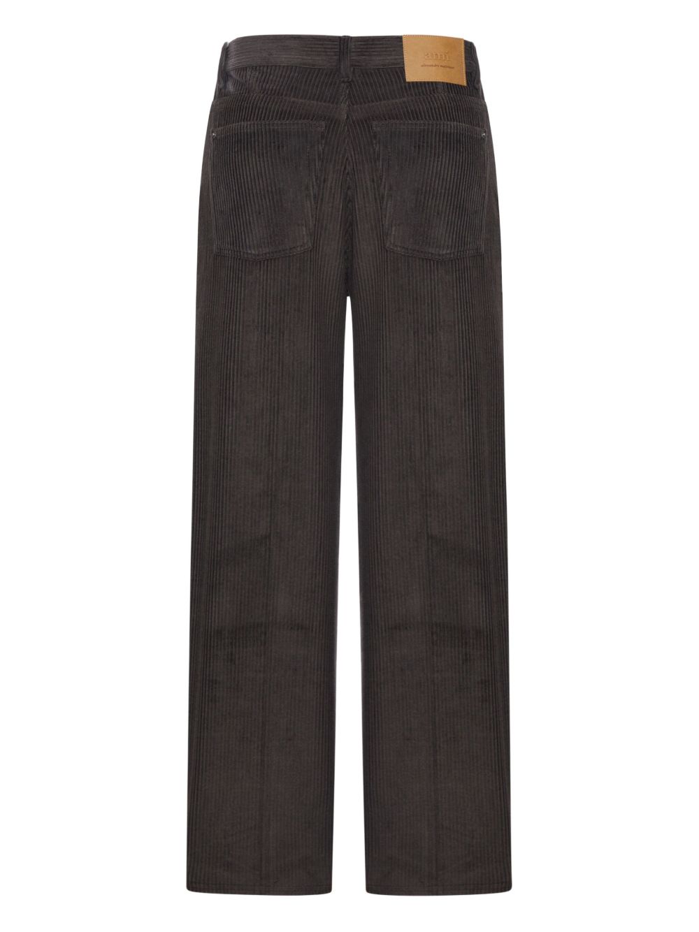 AMI PARIS Wide-Leg Corduroy Trousers - Size L