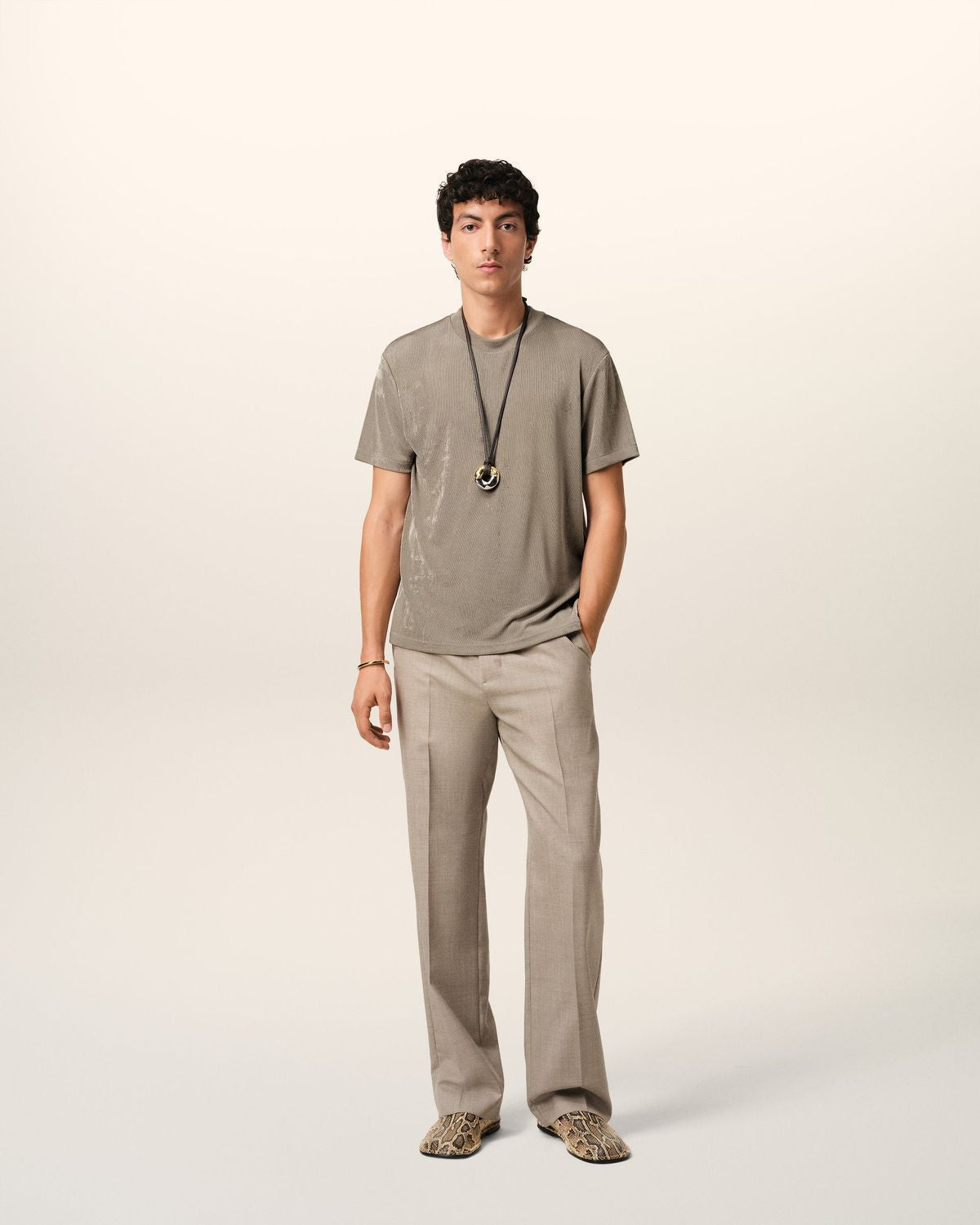 AMI PARIS Bright Canale T-Shirt